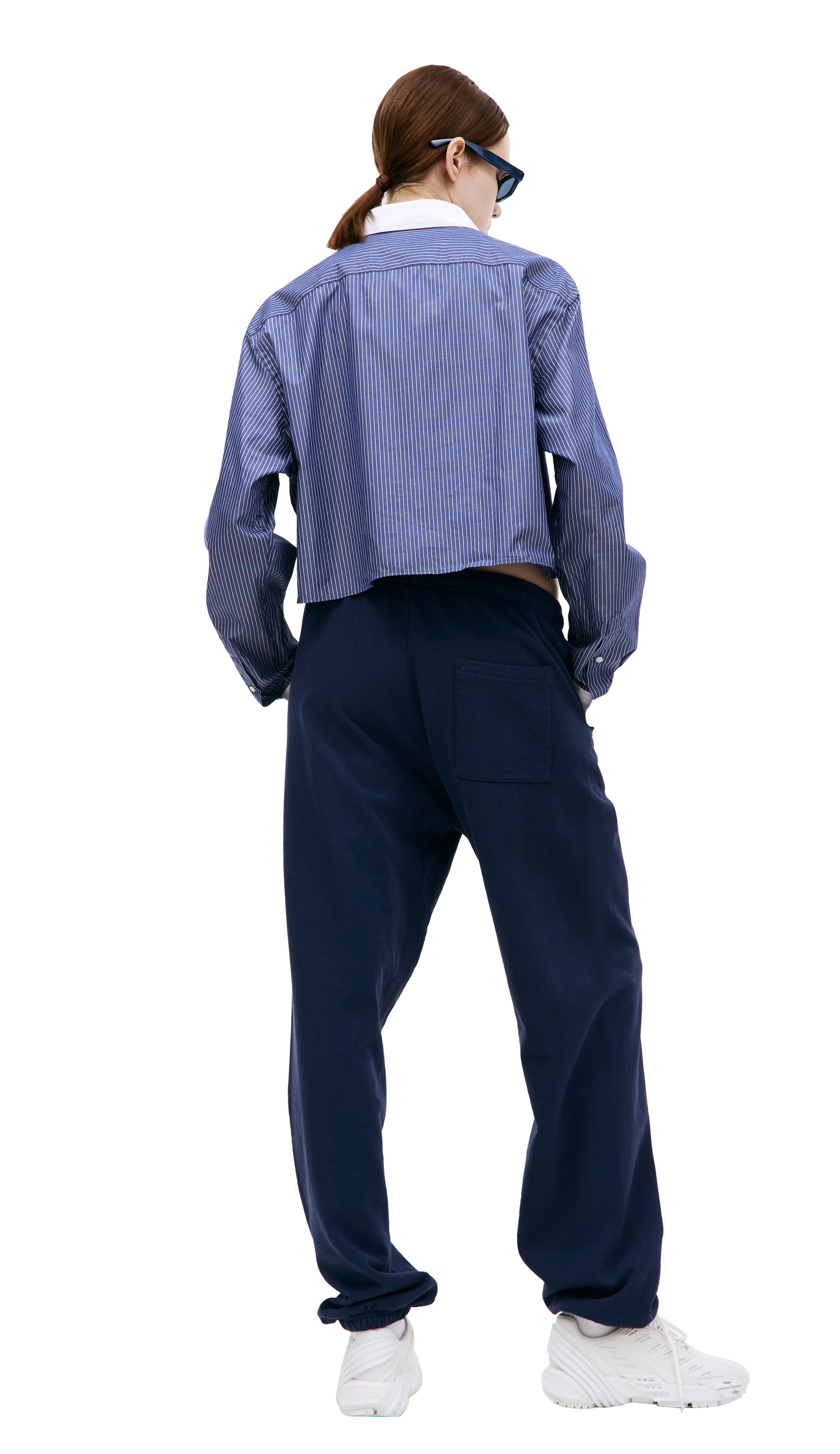 SPORTY & RICH Спортивные брюки с принтом Health Club