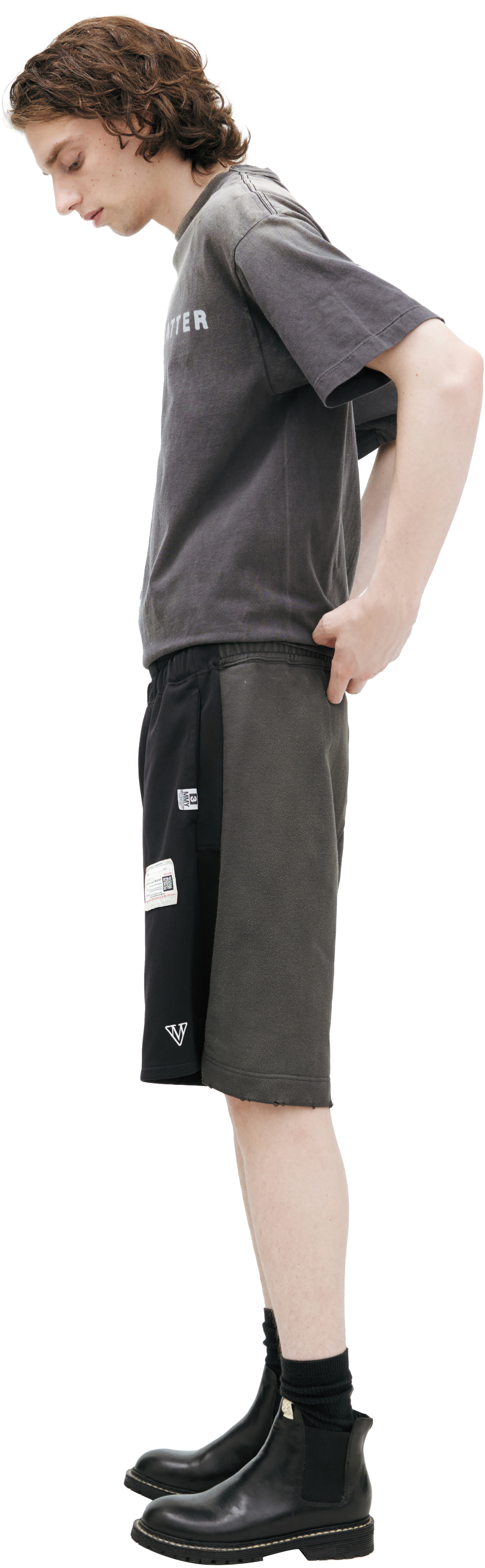 Maison Mihara Yasuhiro Cotton mix shorts