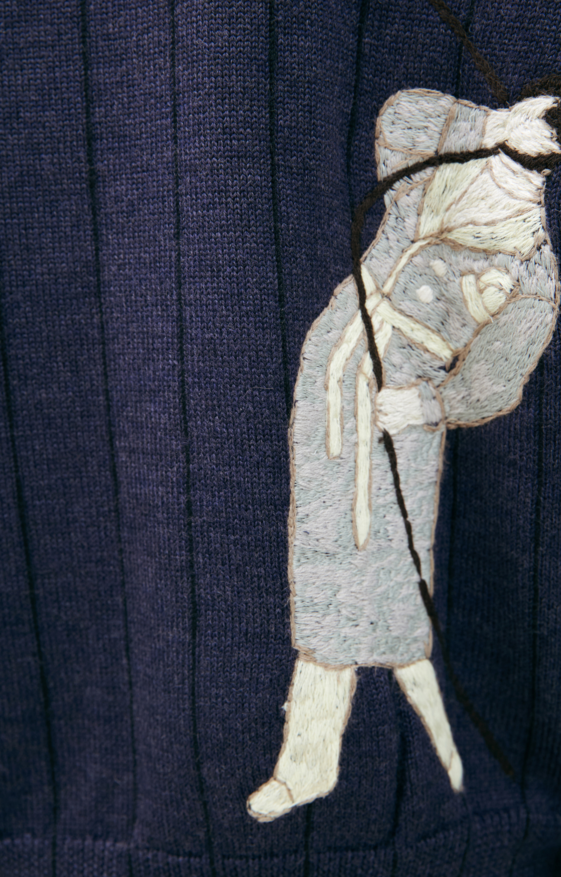 Enfants Riches Déprimés Свитер с вышивками