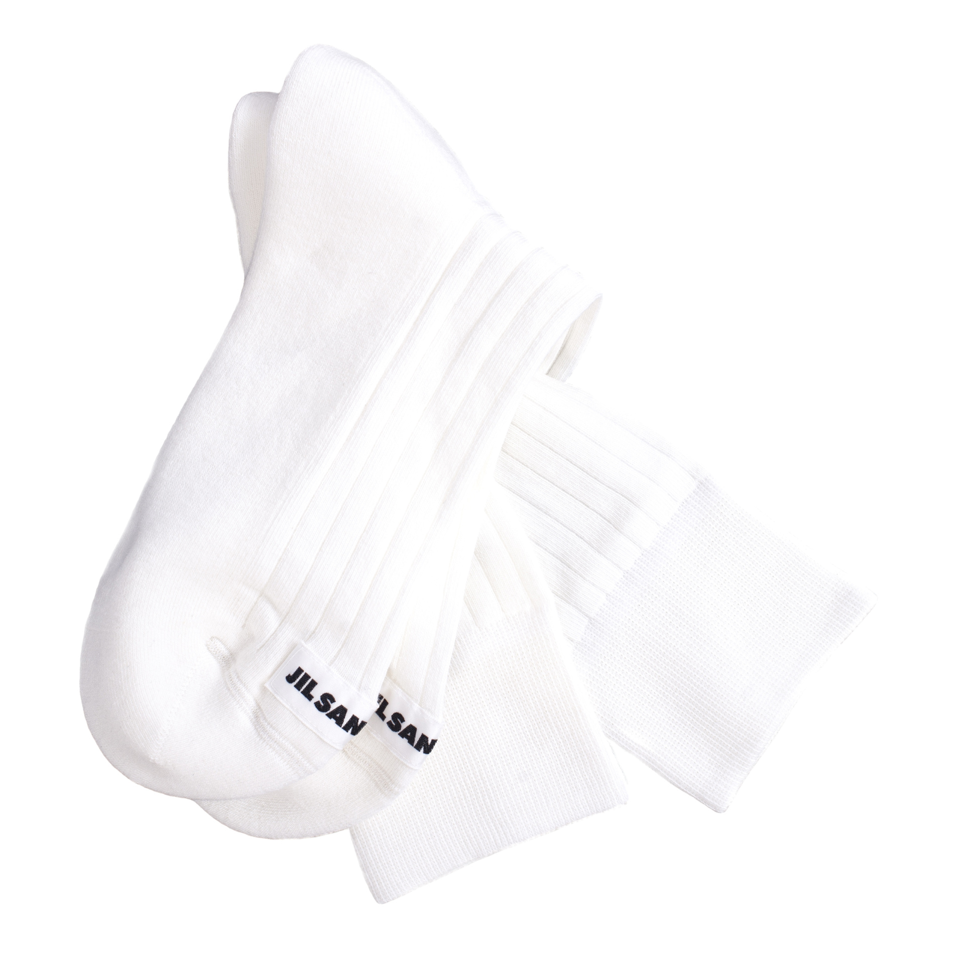 Jil Sander Высокие носки из хлопка