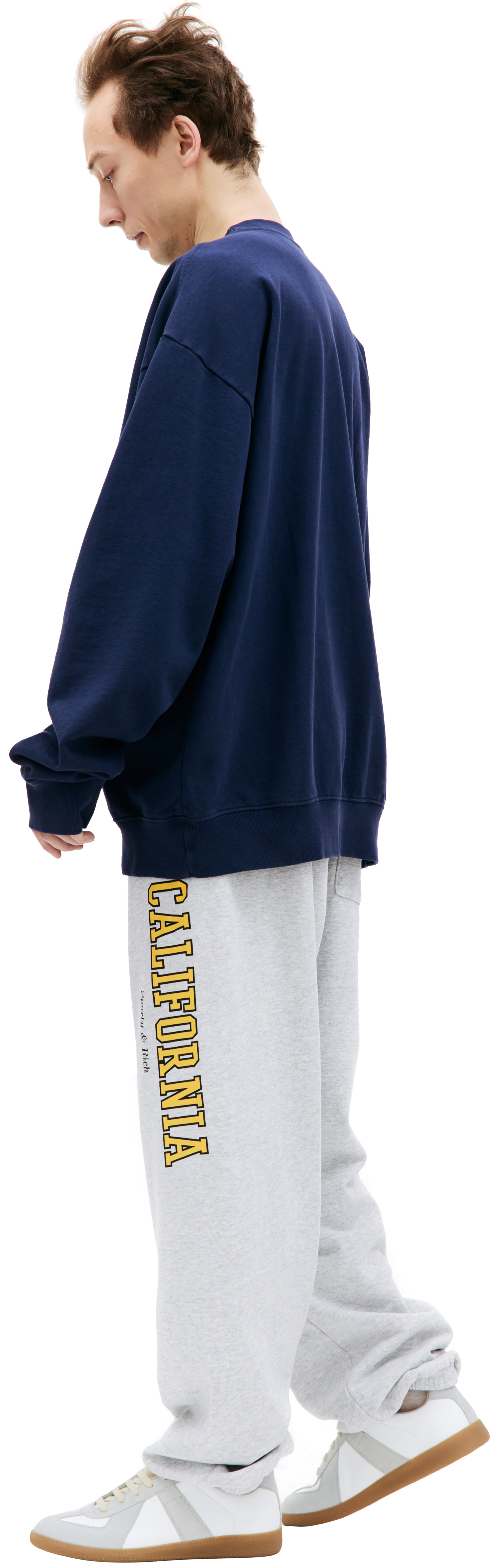 SPORTY & RICH Свитшот с принтом Wellness