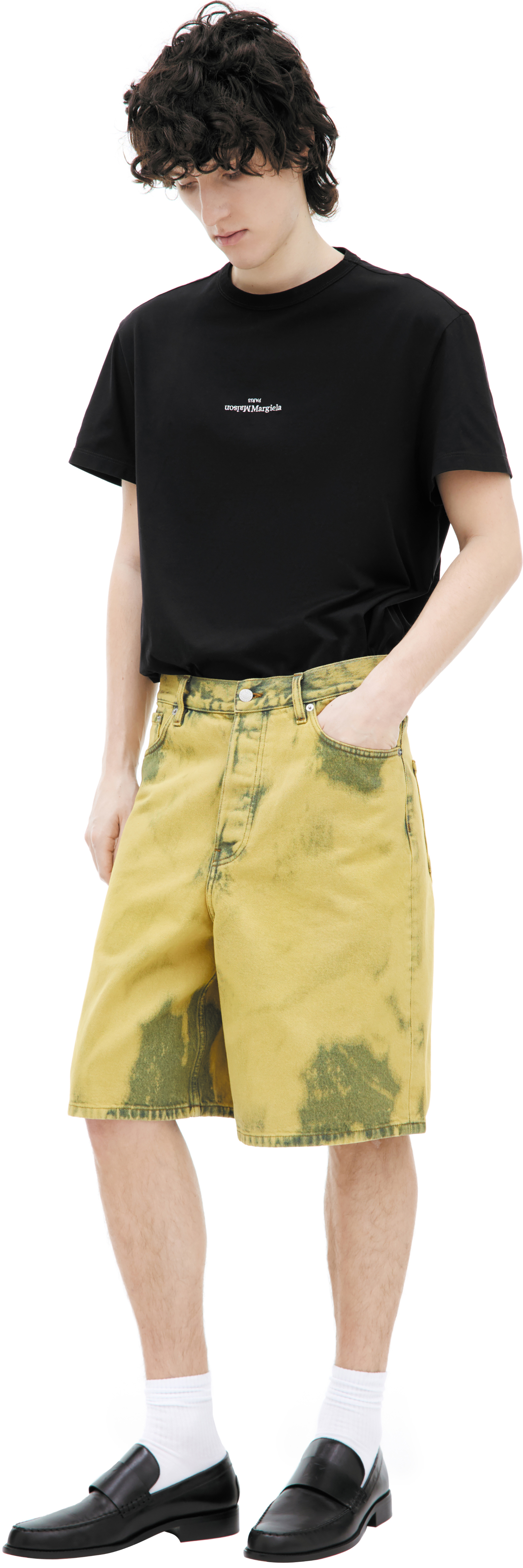 Dries Van Noten Джинсовые шорты