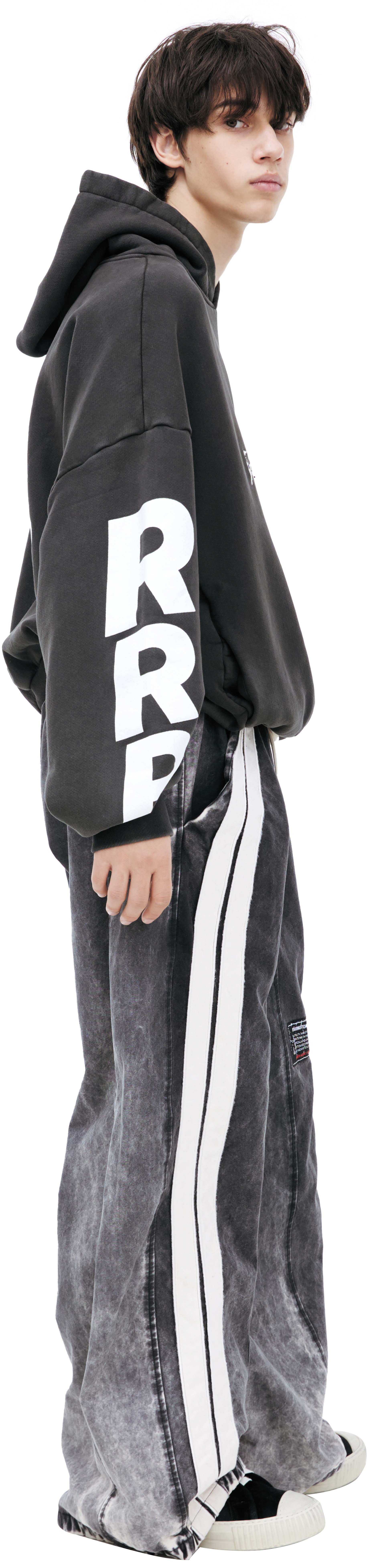 RRR123 Широкие брюки с лампасами