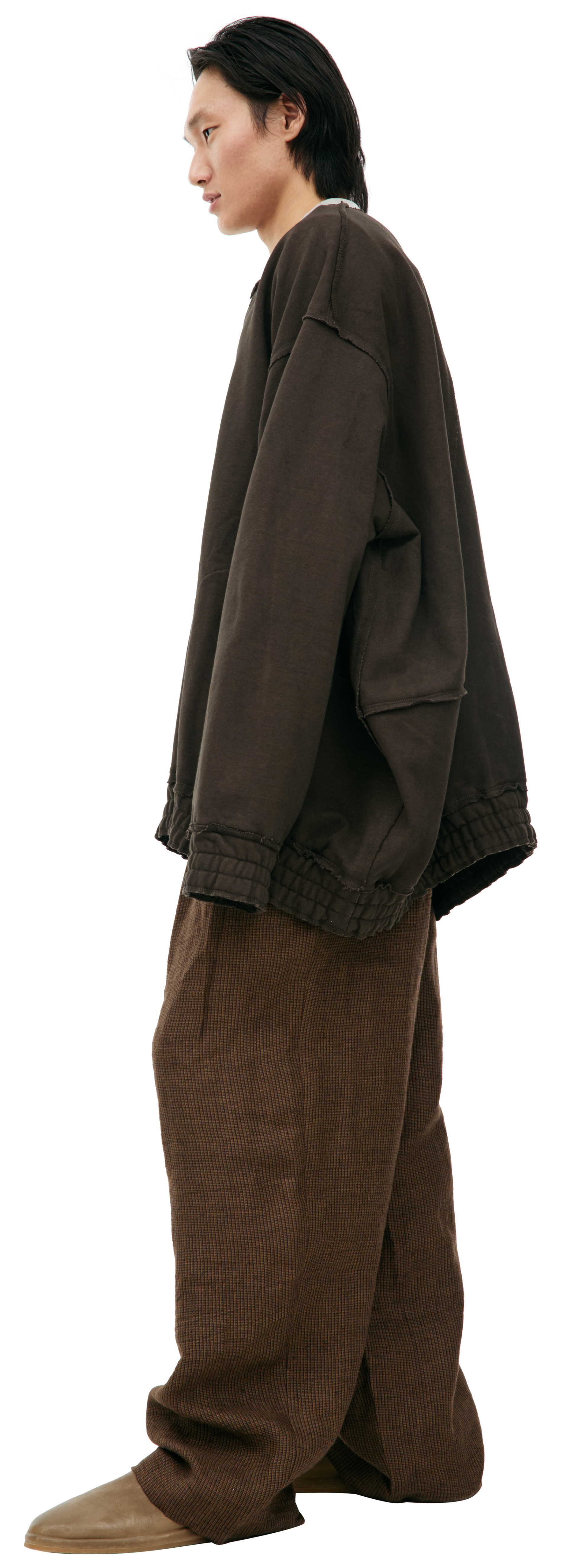 Ziggy Chen Свитшот с пуговицами