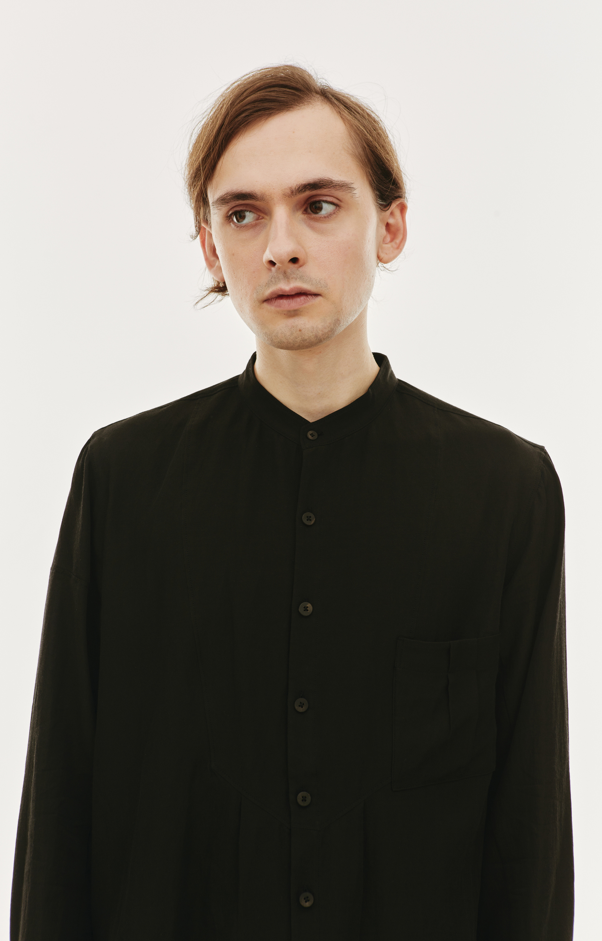 Ziggy Chen Рубашка с накладным карманом