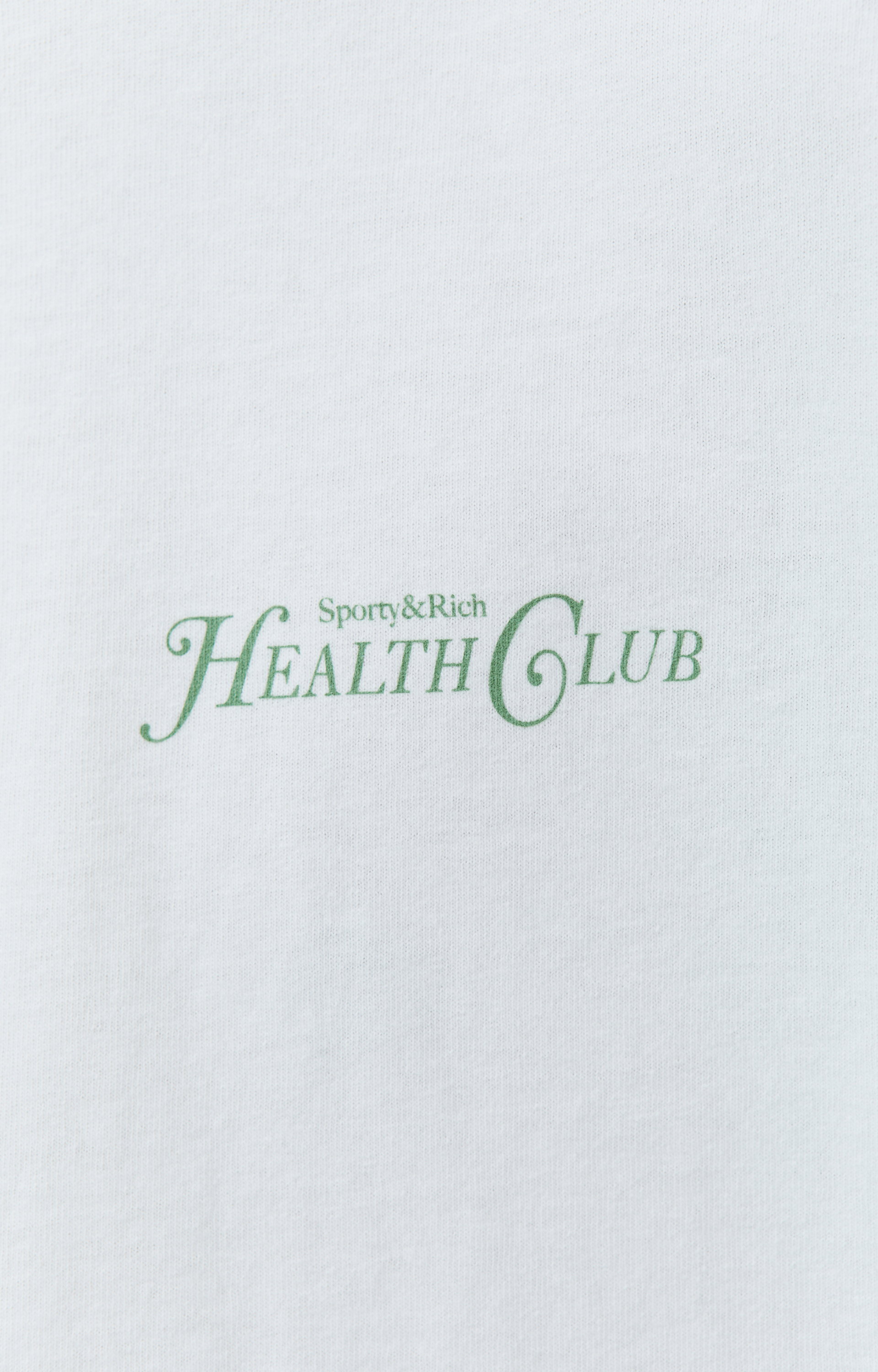 SPORTY & RICH Белая футболка Rizzoli