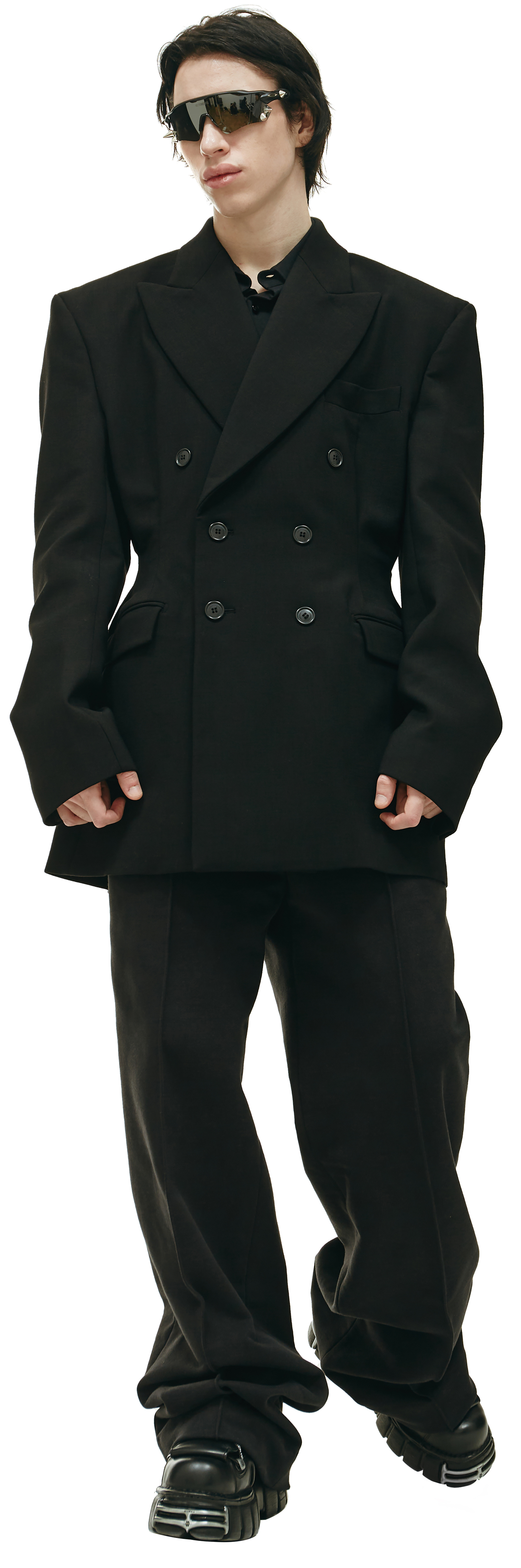 VETEMENTS Приталенный пиджак из шерсти