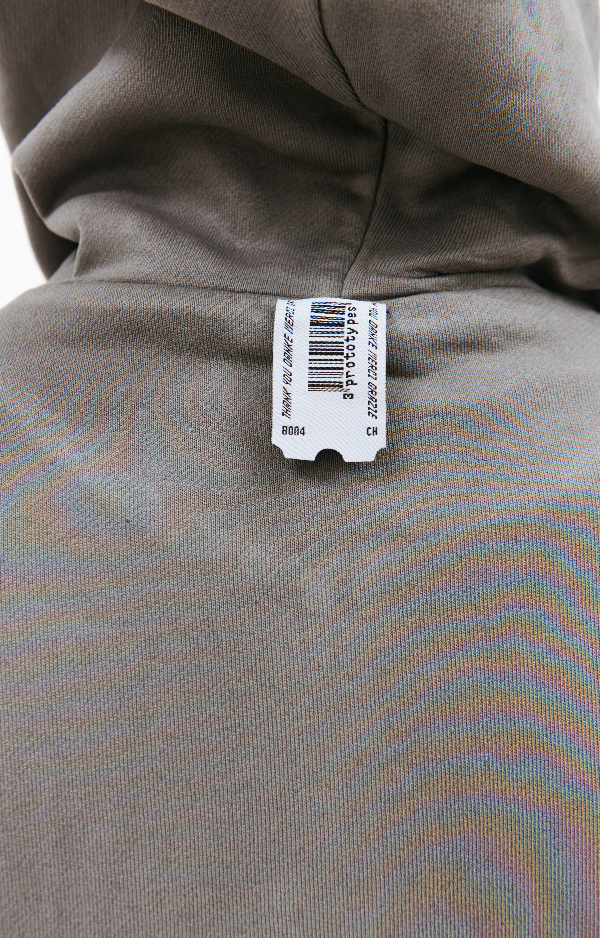 PROTOTYPES Оверсайз худи на молнии