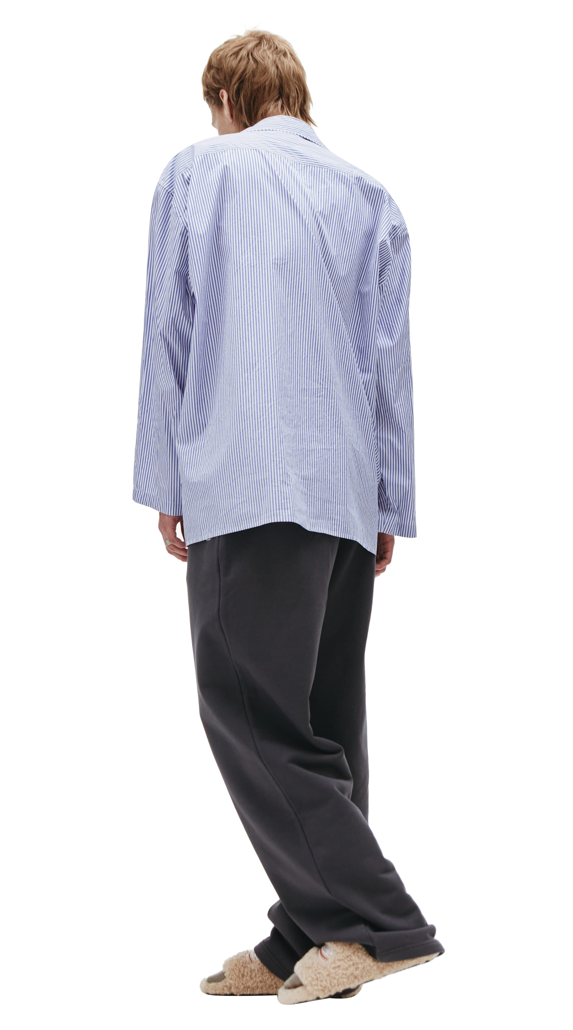 Balenciaga Пижамная рубашка в полоску