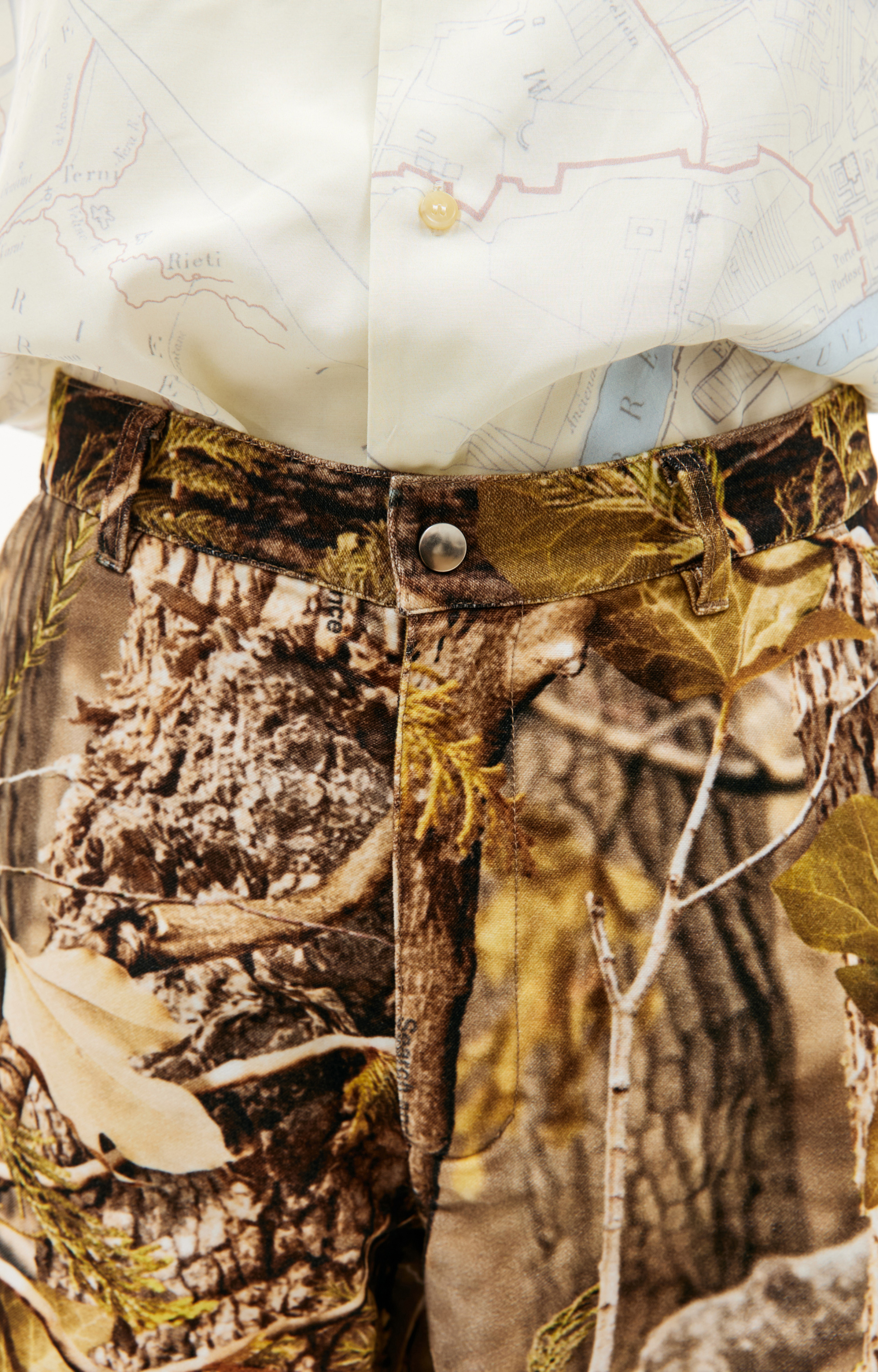 Children of the discordance Брюки карго с монопринтом