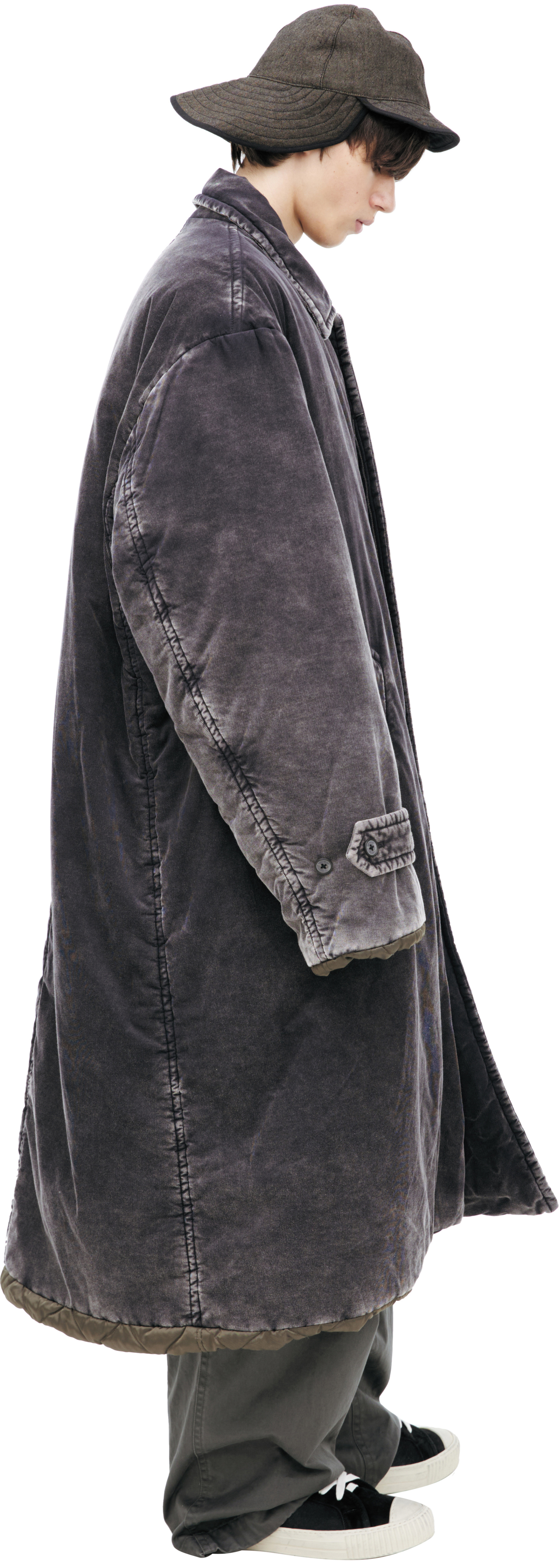 Maison Mihara Yasuhiro Вельветовая парка