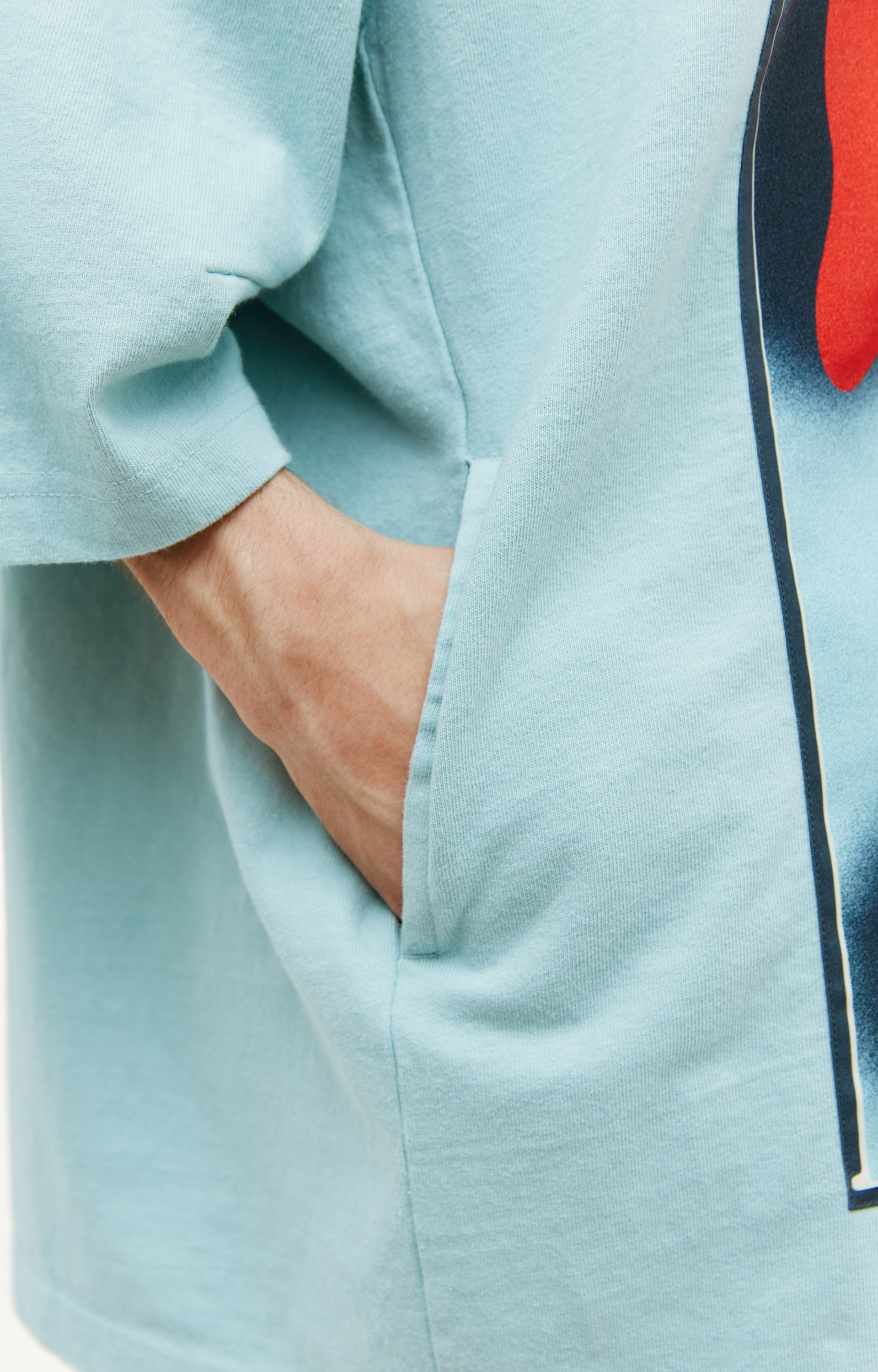 Undercover Оверсайз футболка с карманами