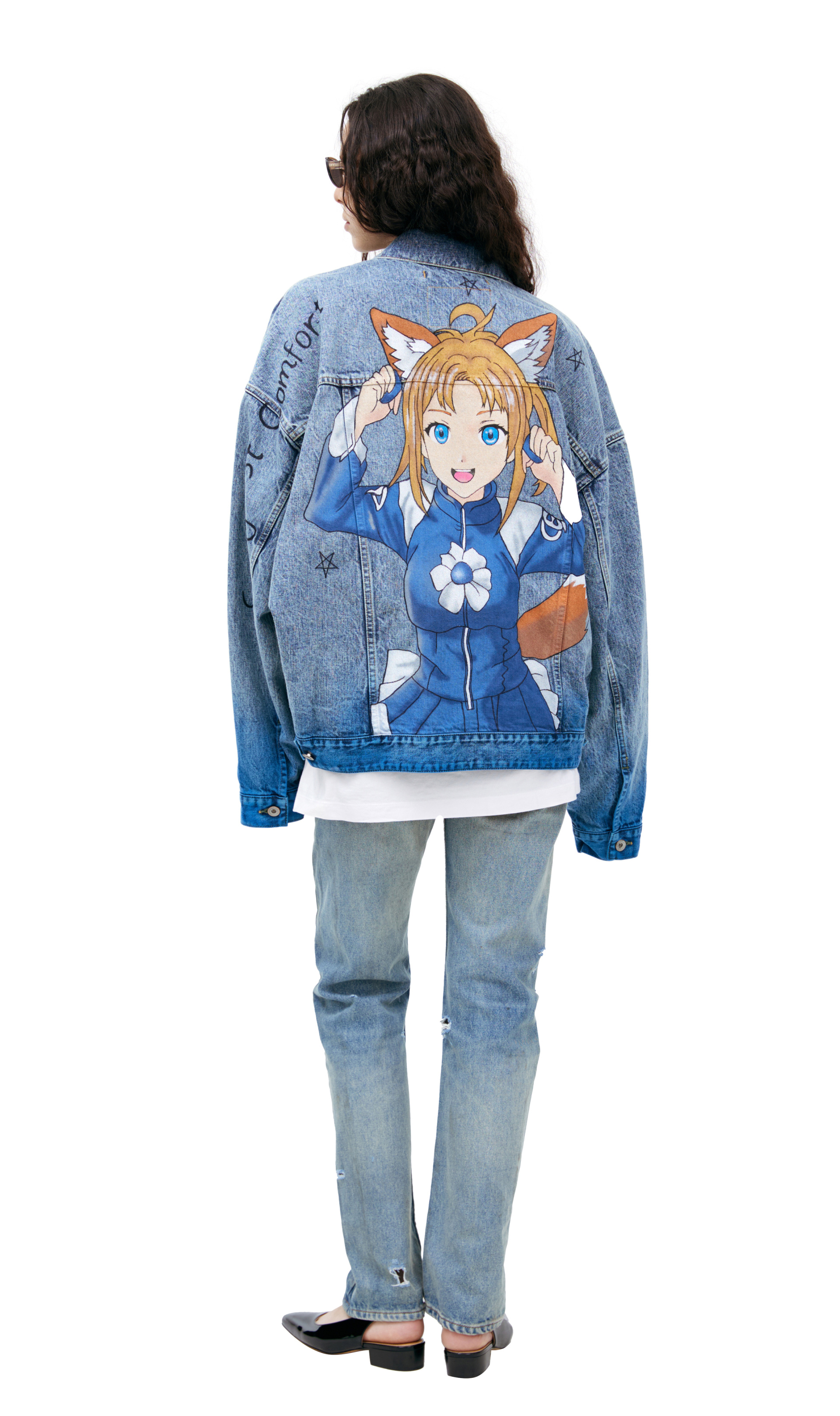 Doublet Джинсовая куртка на пуговицах