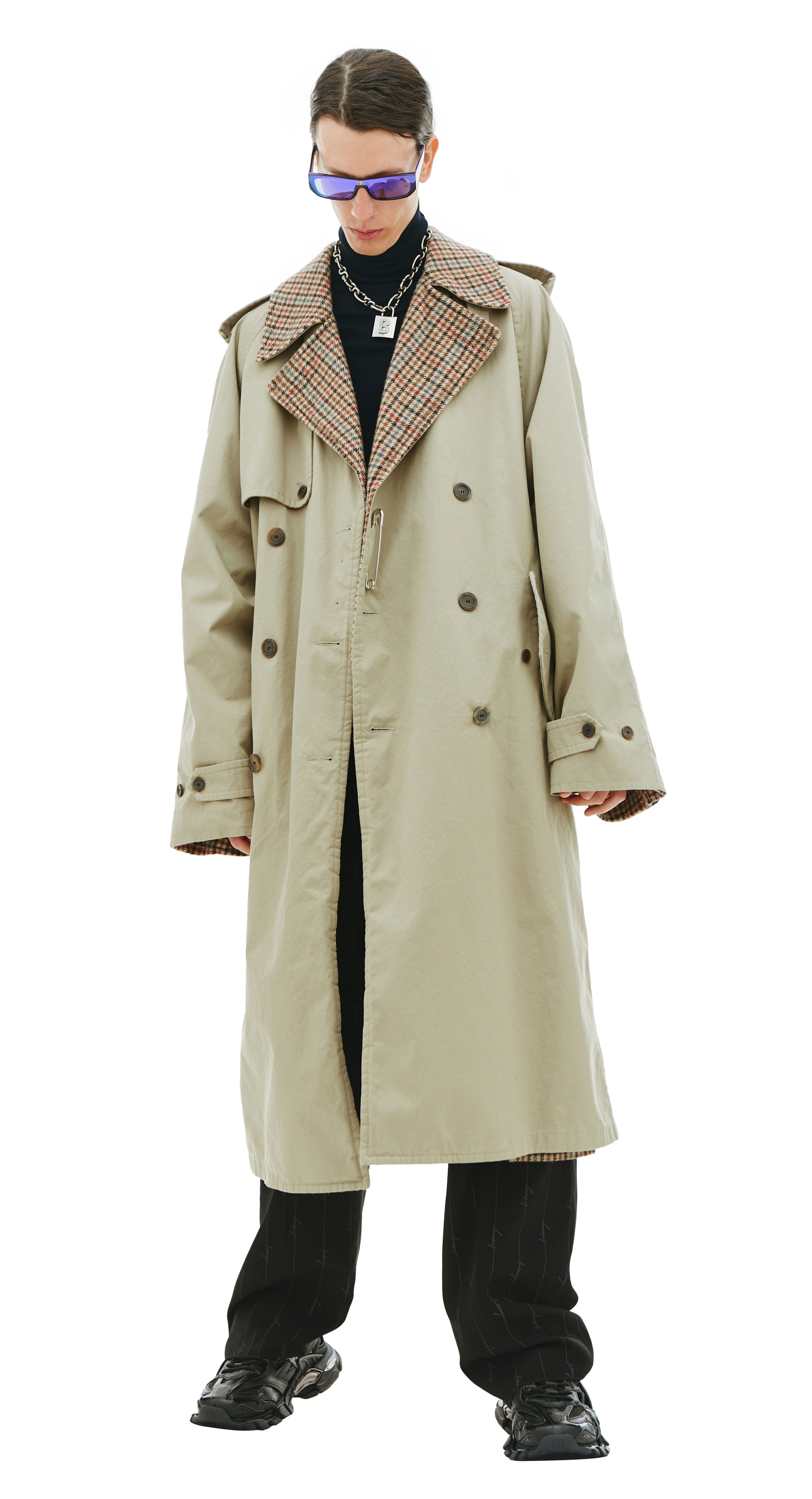 Balenciaga Двусторонний тренч