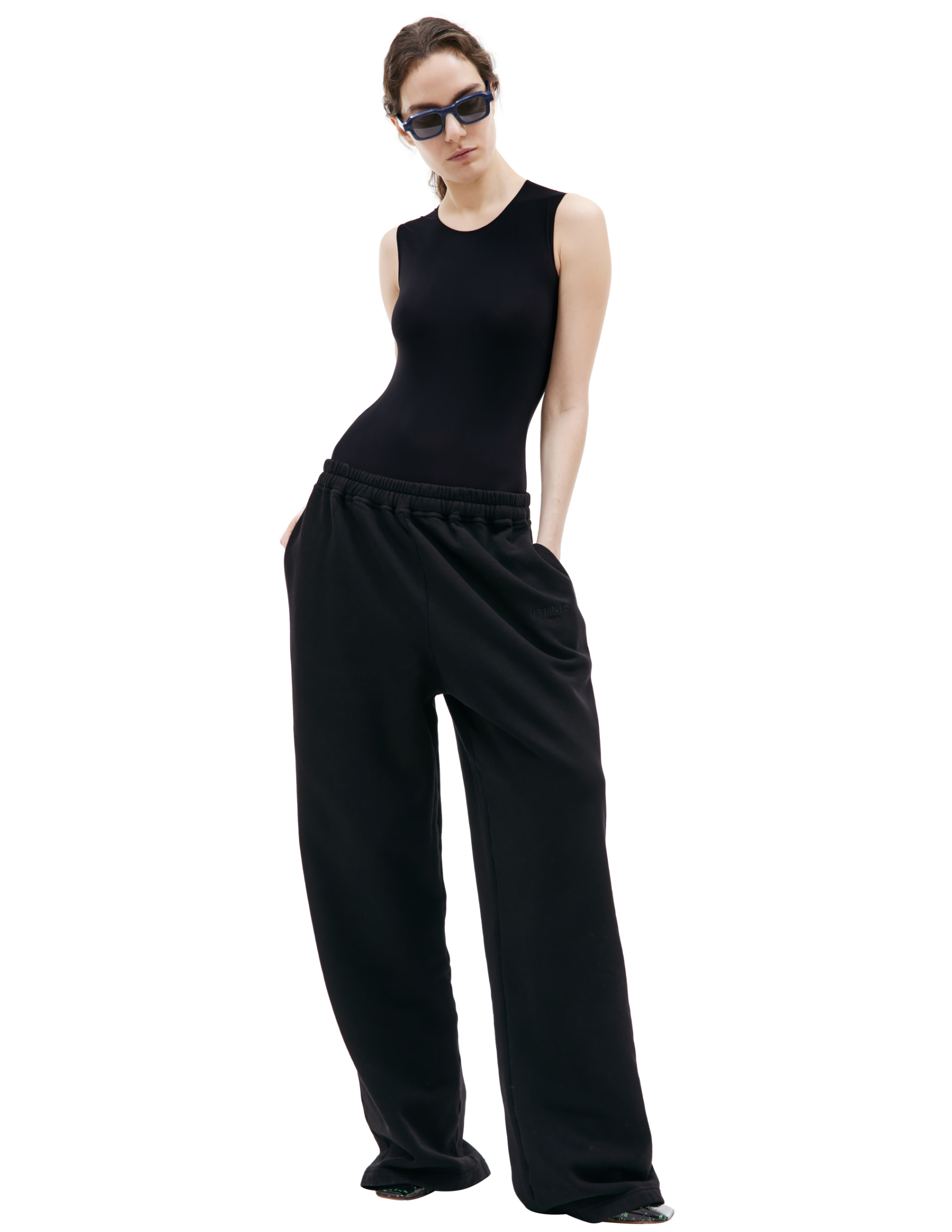 VTMNTS Широкие брюки с вышитым логотипом