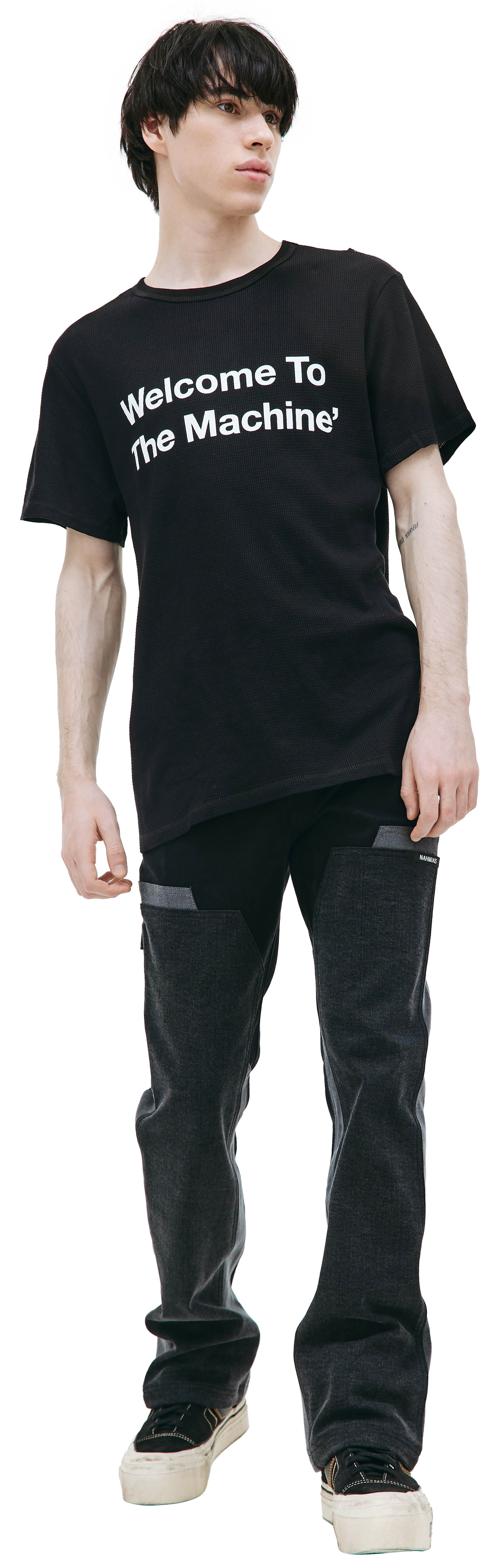 Midnight Studios Черная футболка с принтом