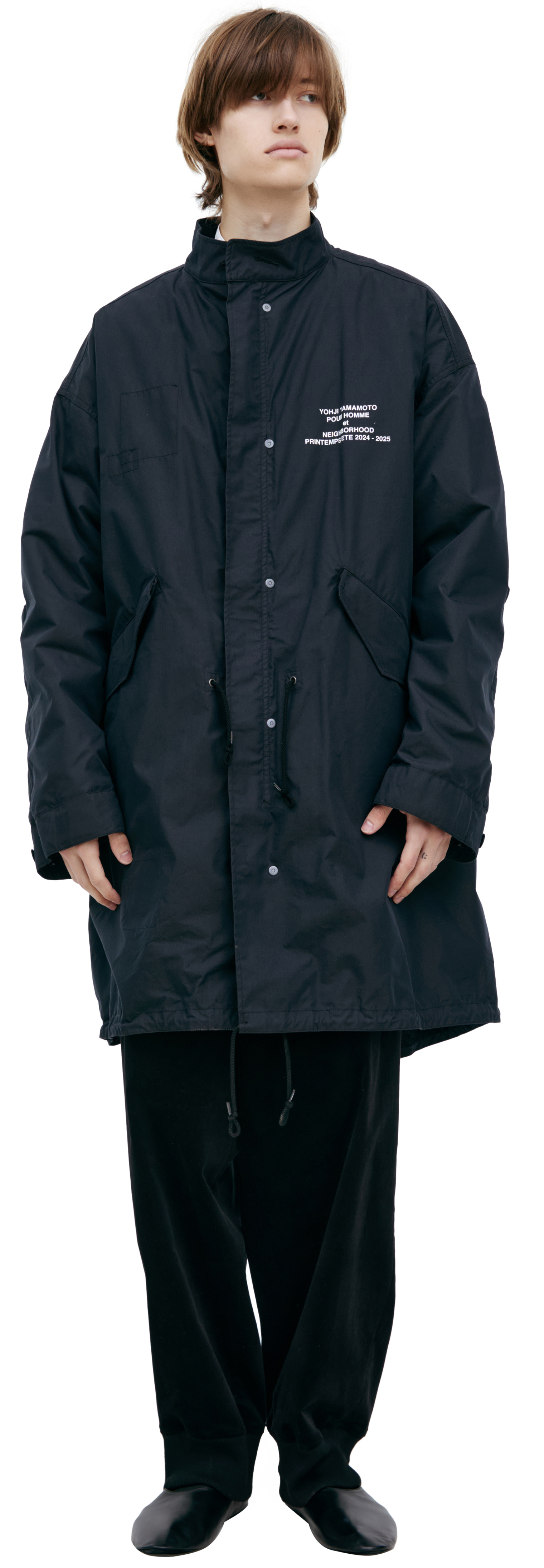 Yohji Yamamoto Куртка с лайнером