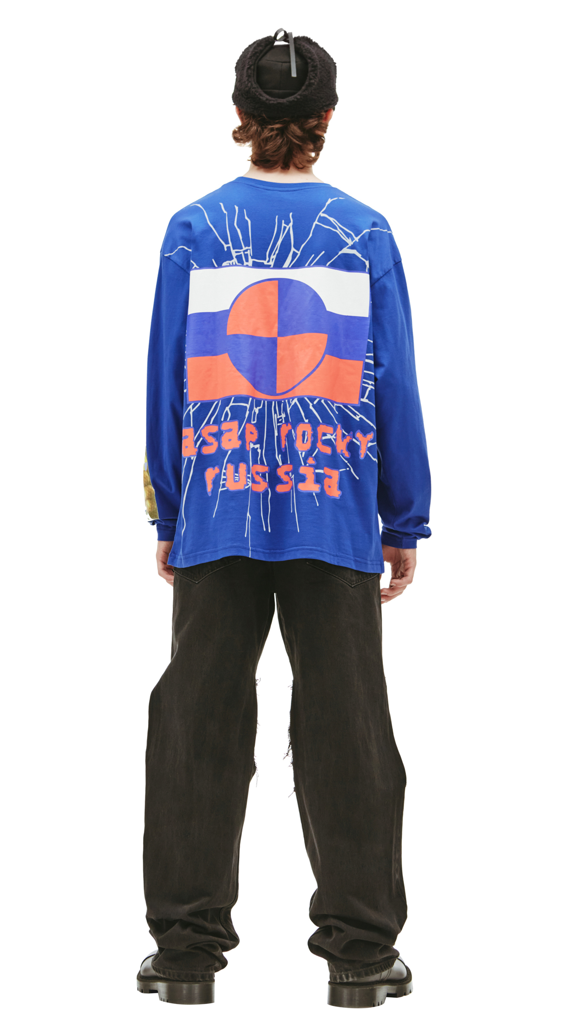 AWGE Синий лонгслив IN-GEN