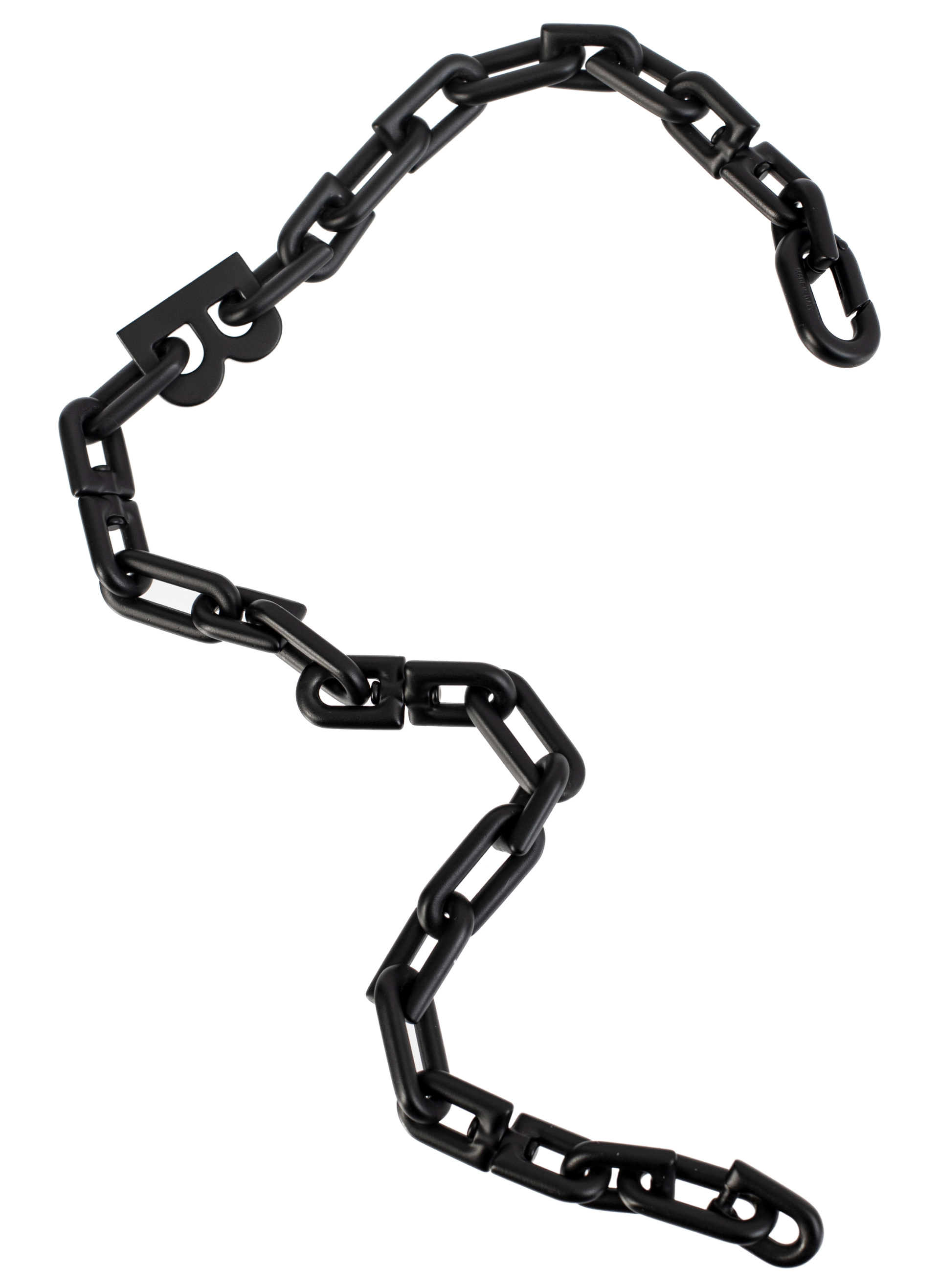 Balenciaga Черная матовая цепь B