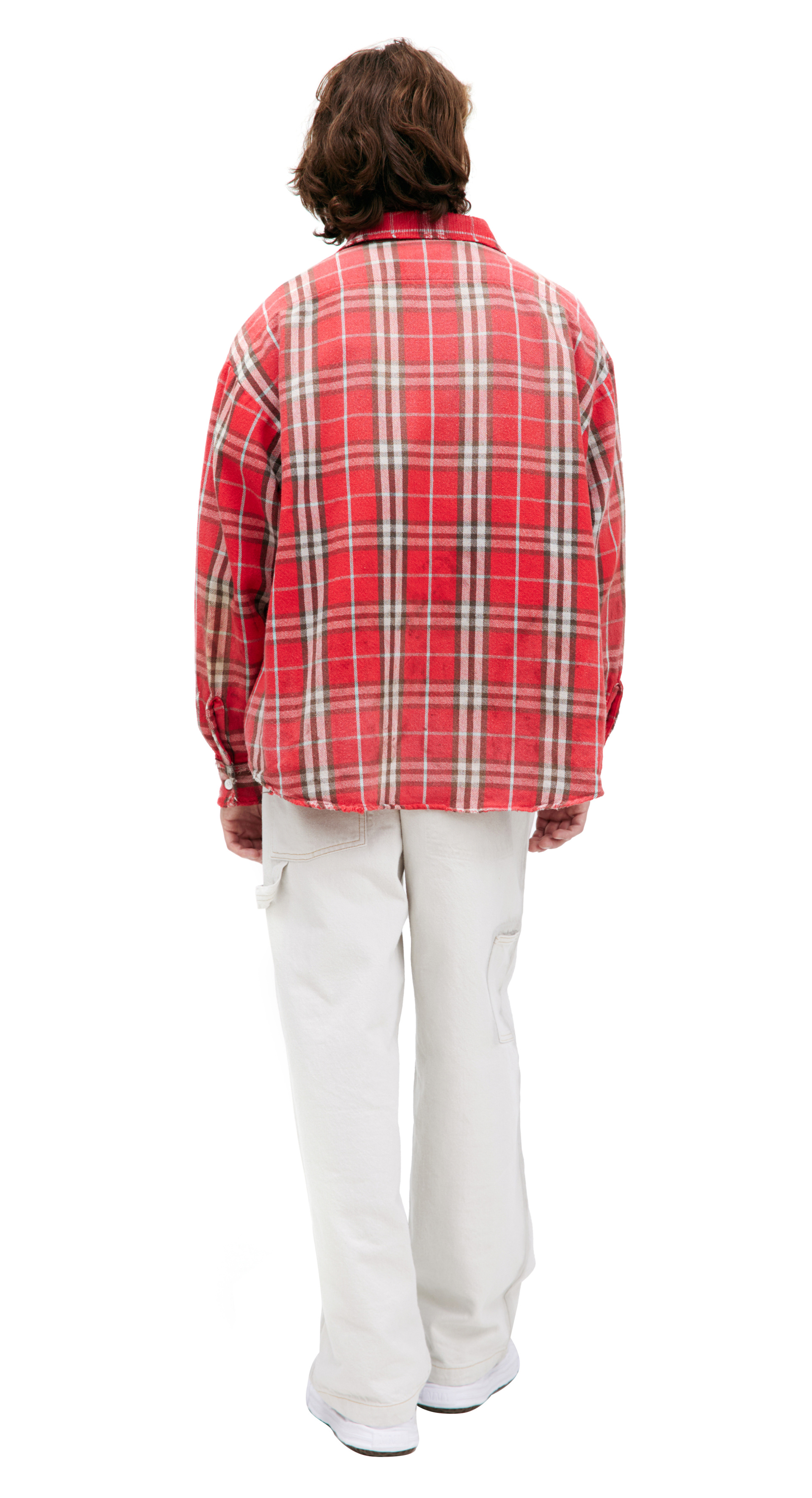 Saint Mxxxxxx Красная рубашка в клетку