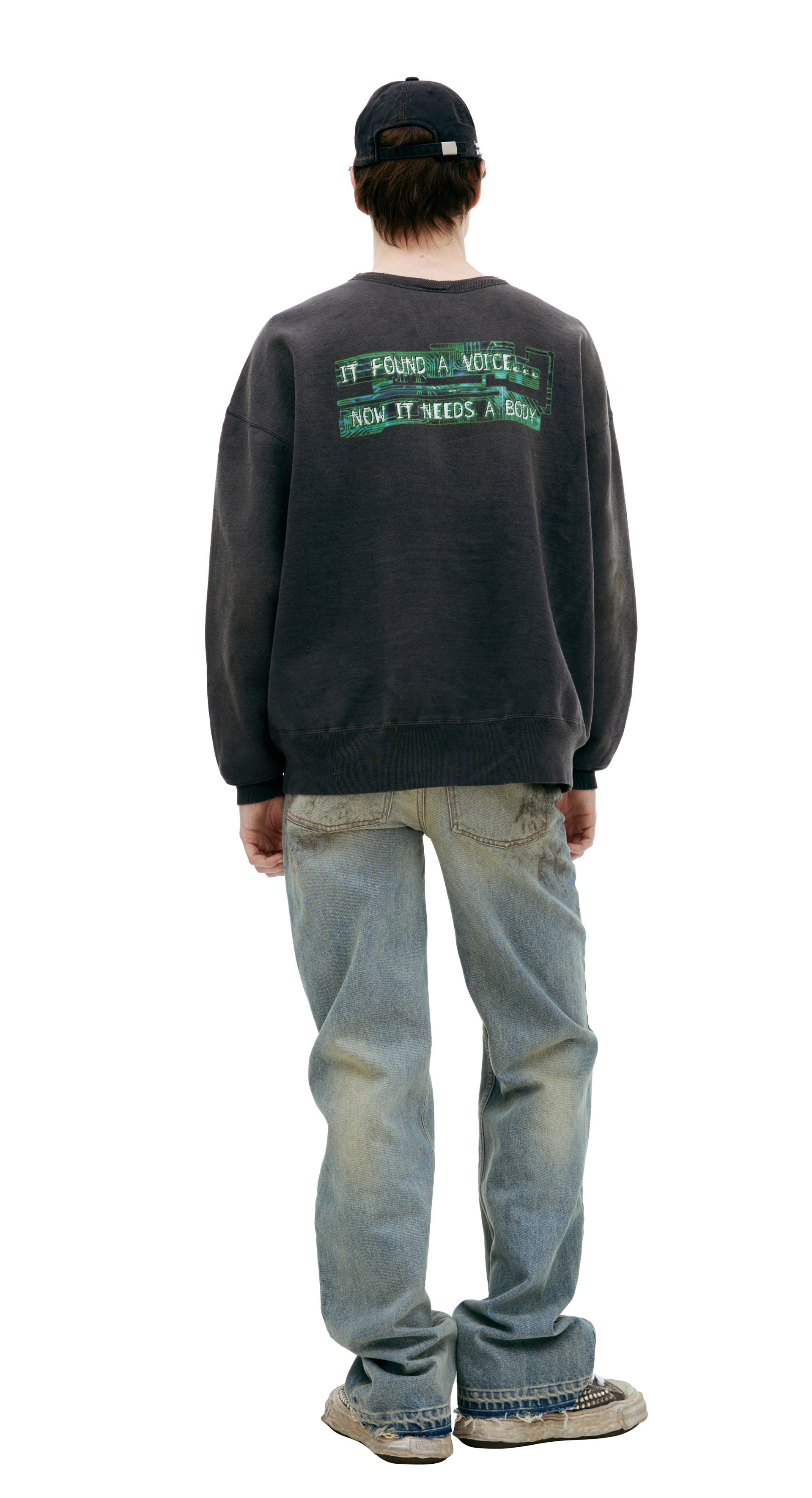 Saint Mxxxxxx Свитшот SAINT Mxxxxxx x Ghost in the Shell