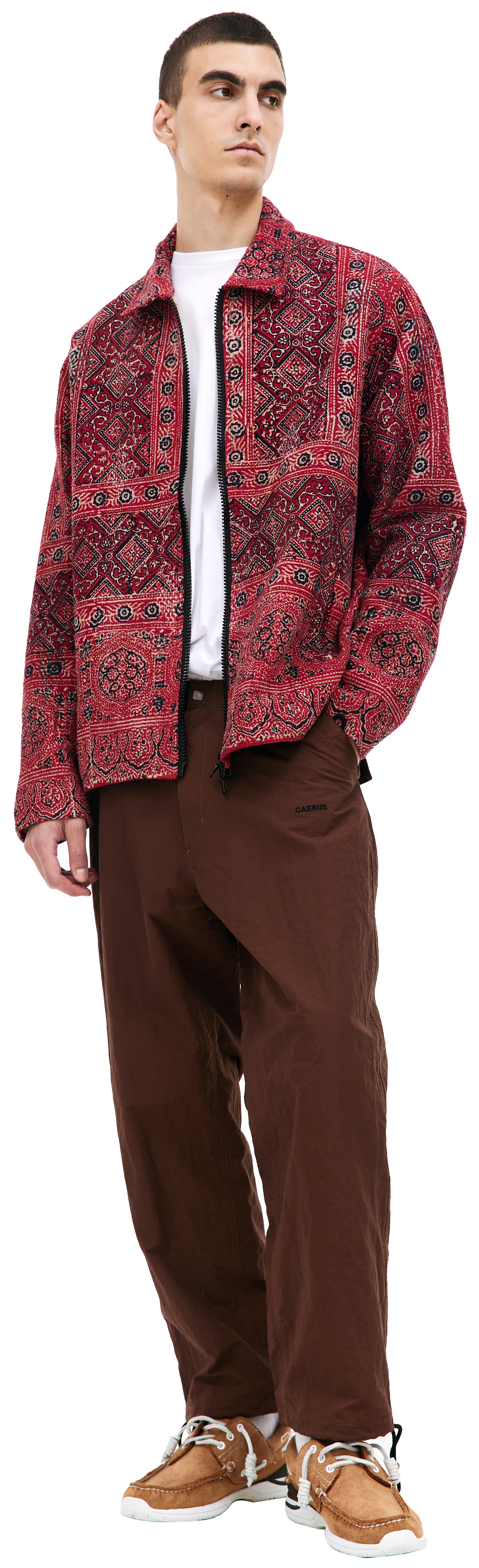 KARU RESEARCH Стеганая куртка на молнии