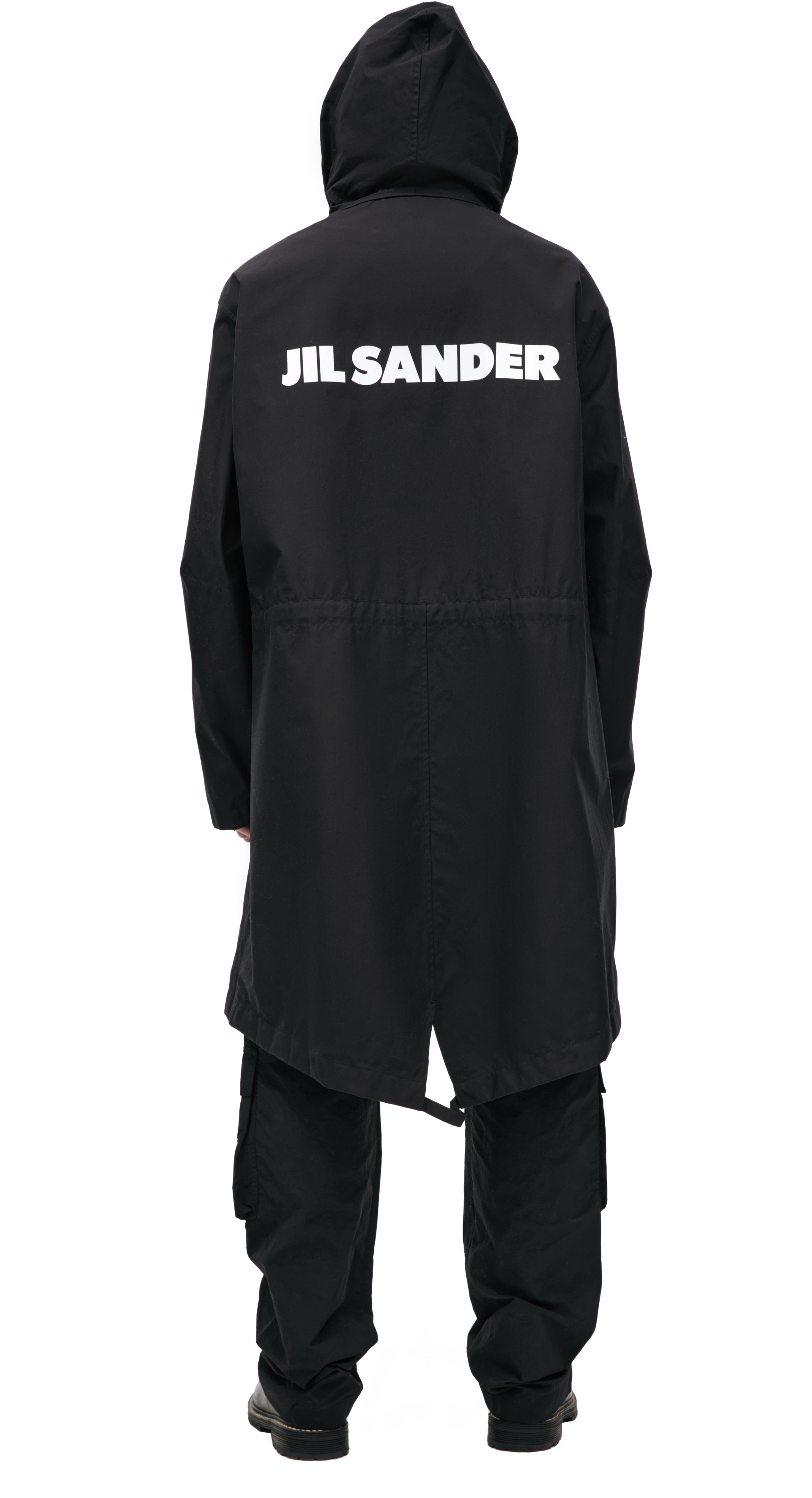 Jil Sander Парка с логотипом