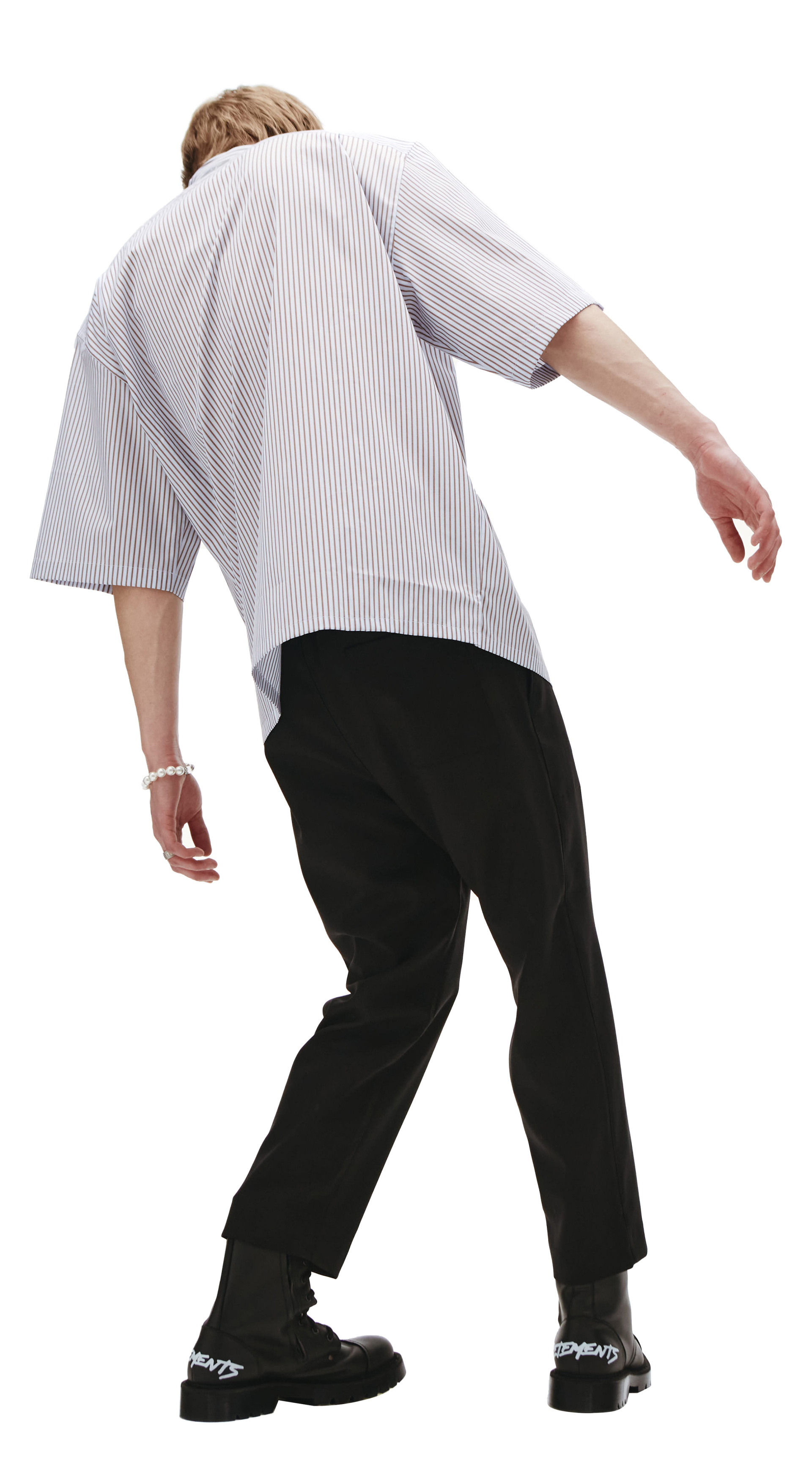 VTMNTS Голубая рубашка на молнии