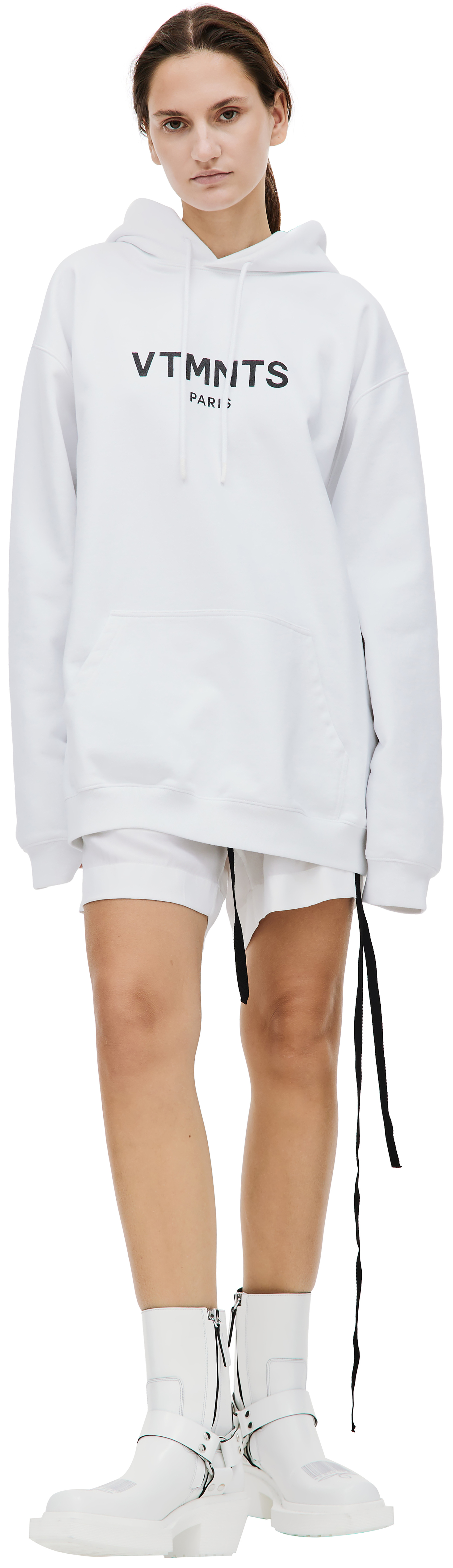 VTMNTS Худи с контрастным принтом
