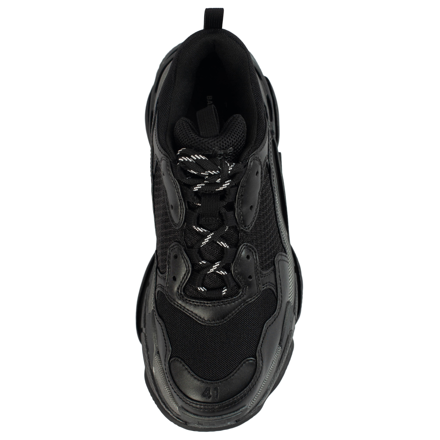Balenciaga Черные кроссовки Triple S