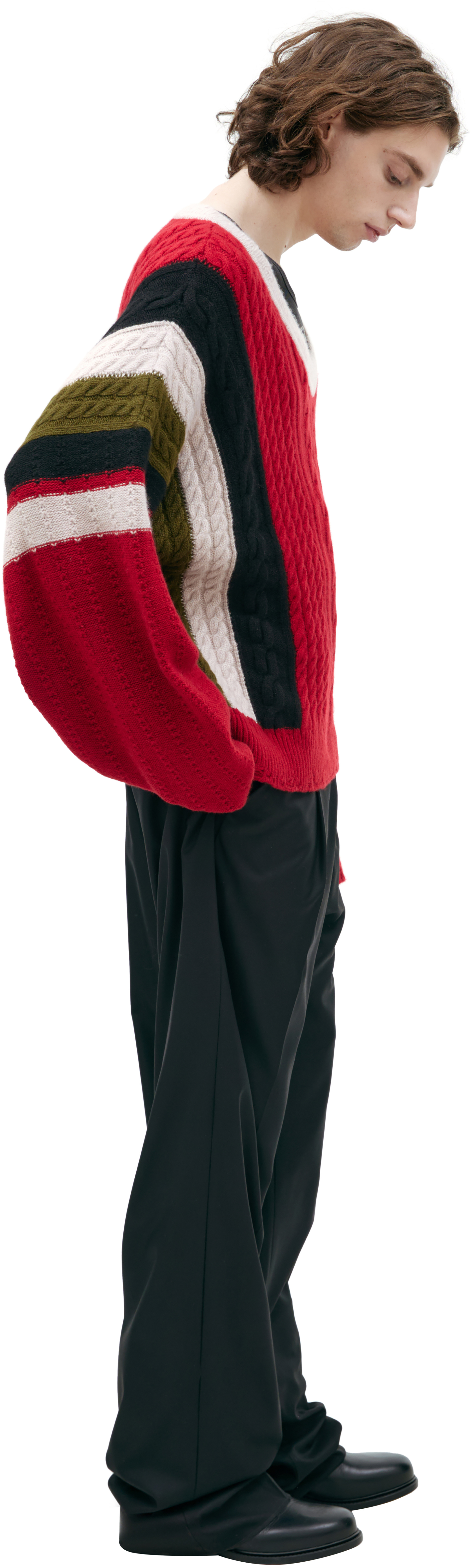 Enfants Riches Déprimés Свитер с V-вырезом