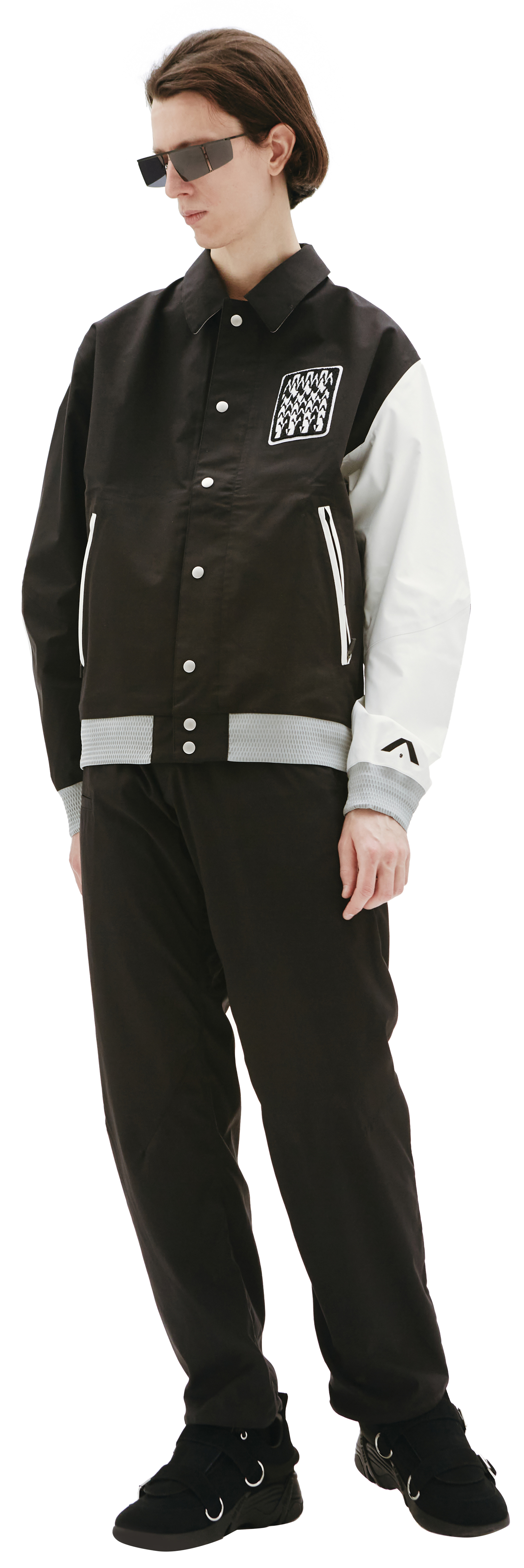 Acronym Комбинированная куртка с нашивкой