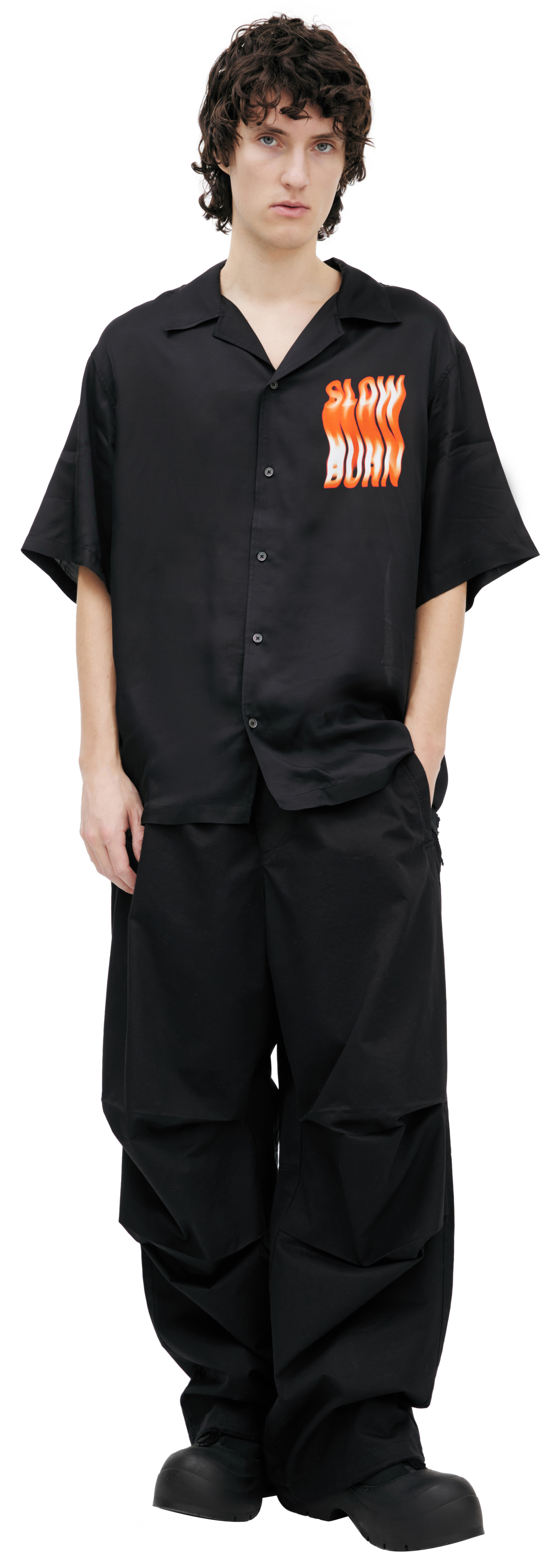 Diesel Рубашка с принтом \'slow burn\'