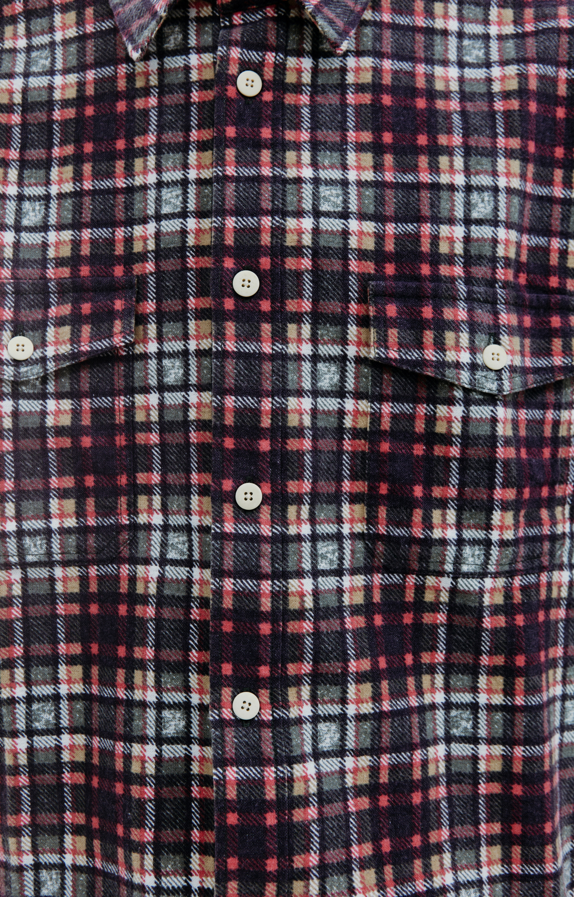 visvim Рубашка Pioneer в клетку