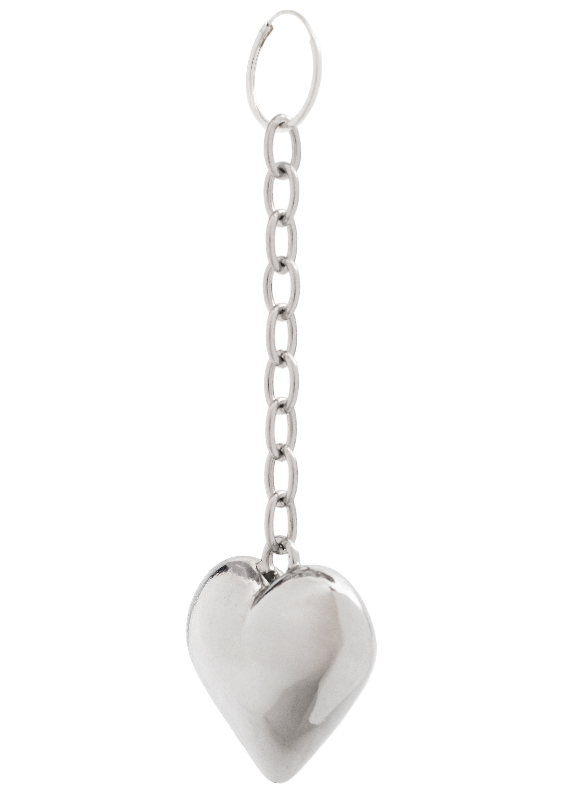 Raf Simons Моносерьга в форме сердца