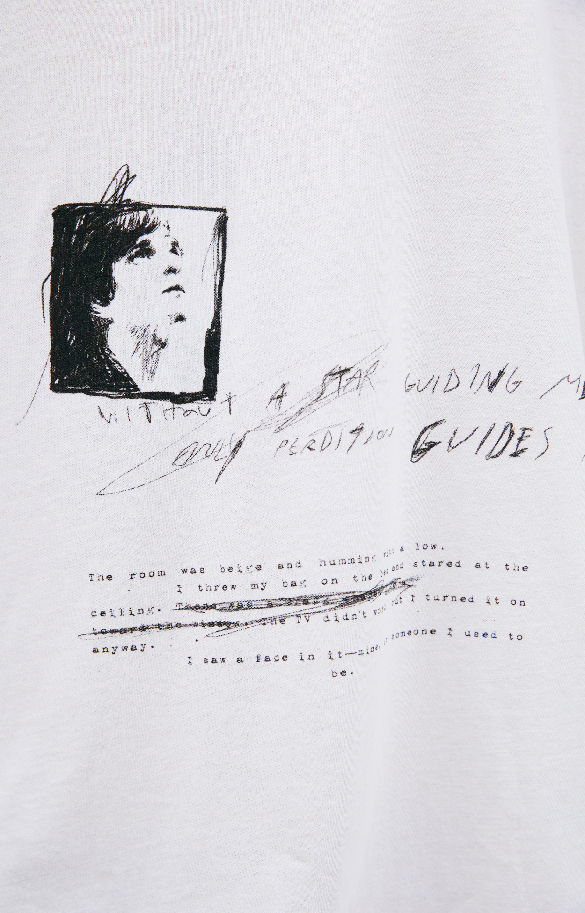 Ann Demeulemeester Лонгслив ARE YOU DREAMING SKETCH