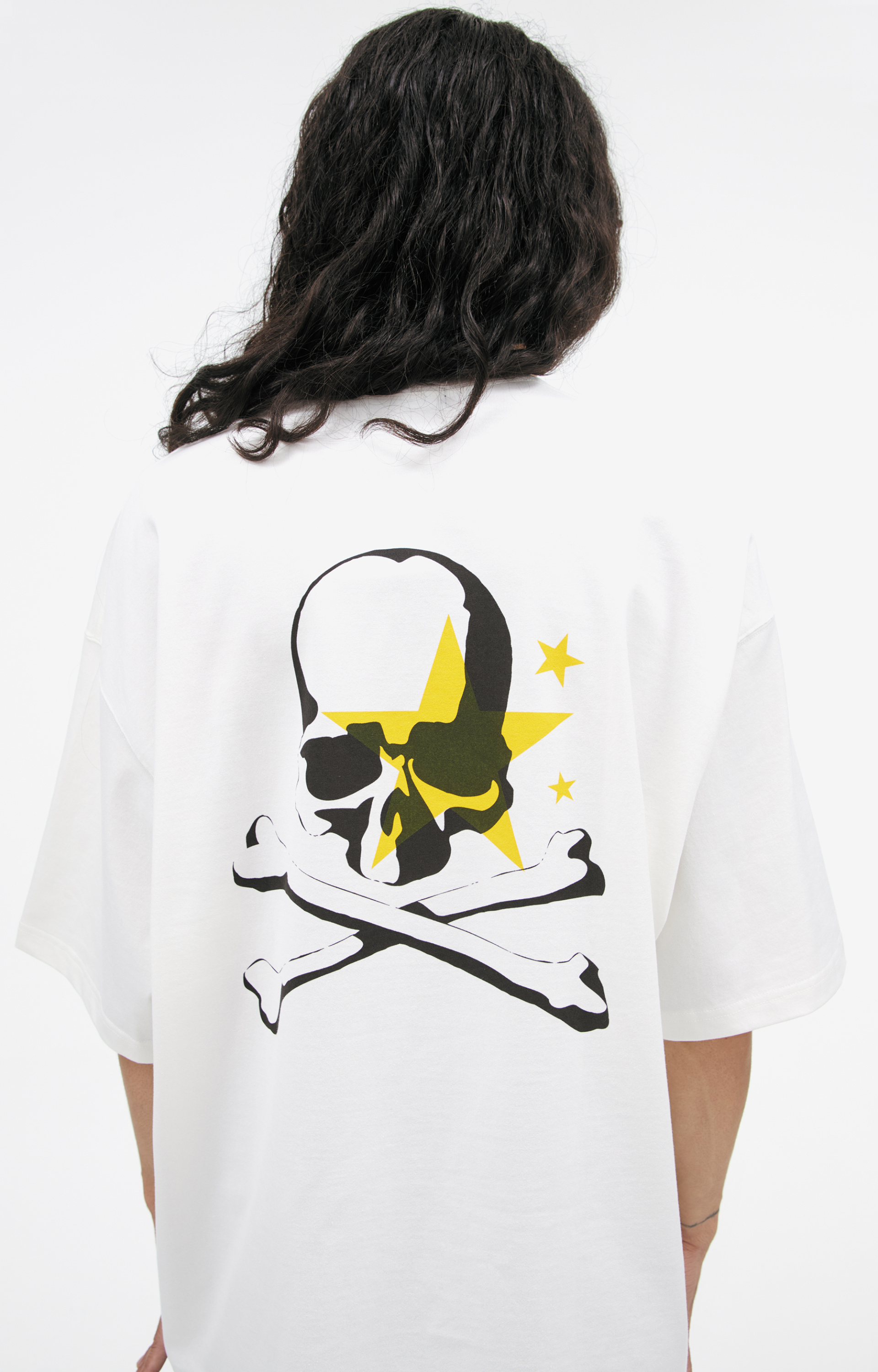 Mastermind WORLD Белая футболка с принтом