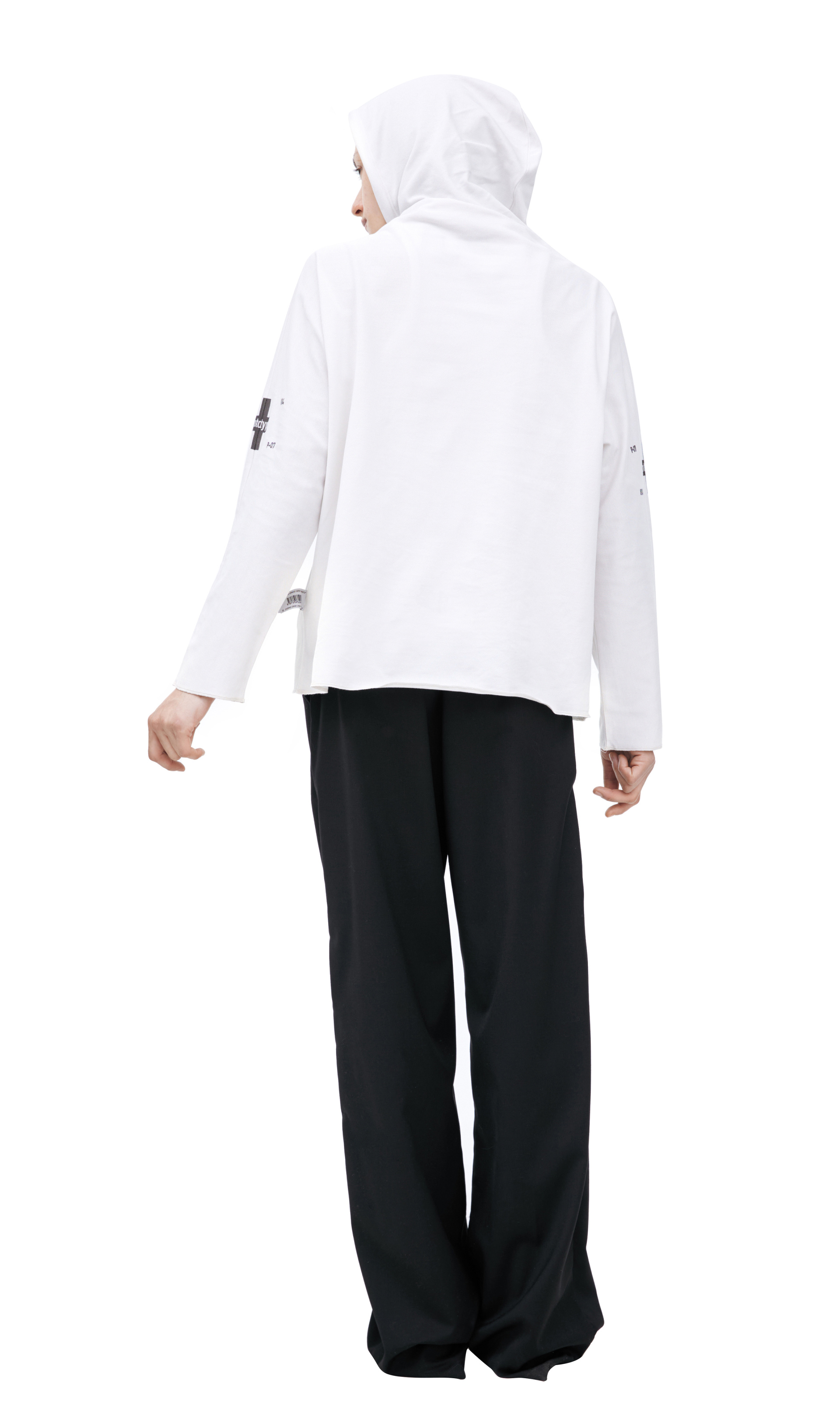 PROTOTYPES Худи с вышивкой на рукавах