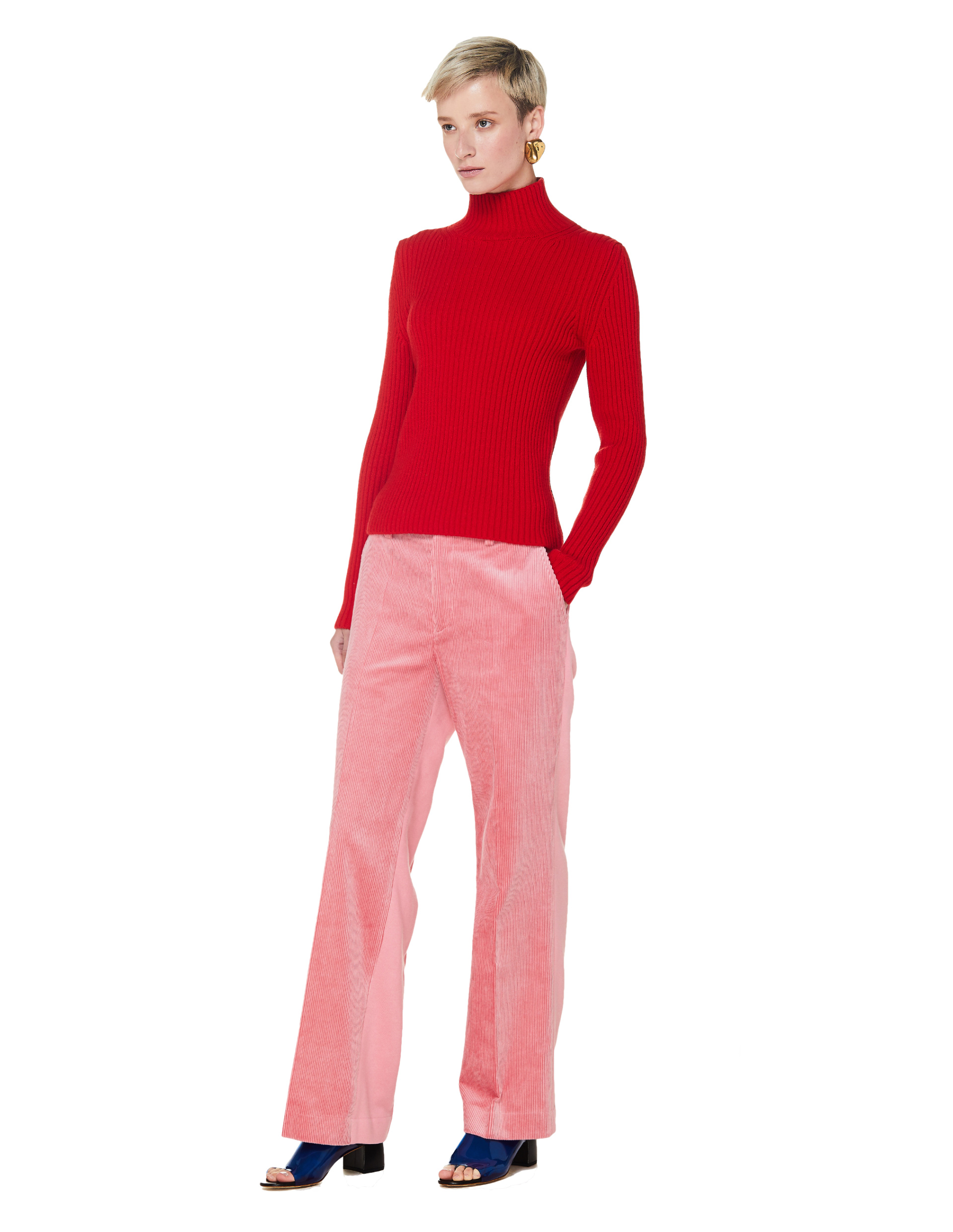 Balenciaga Золотистые серьги Rock