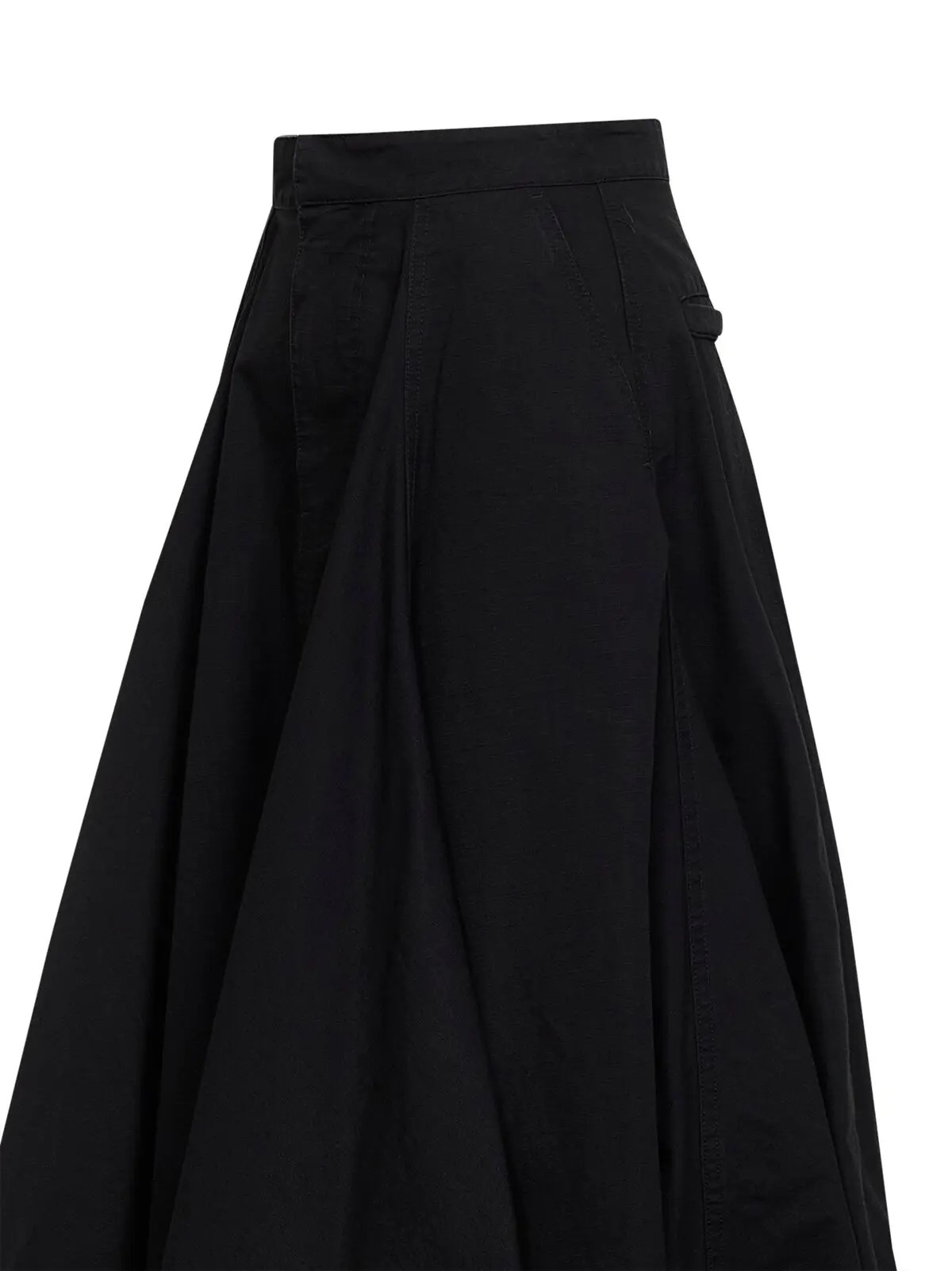 Balenciaga Черная юбка макси