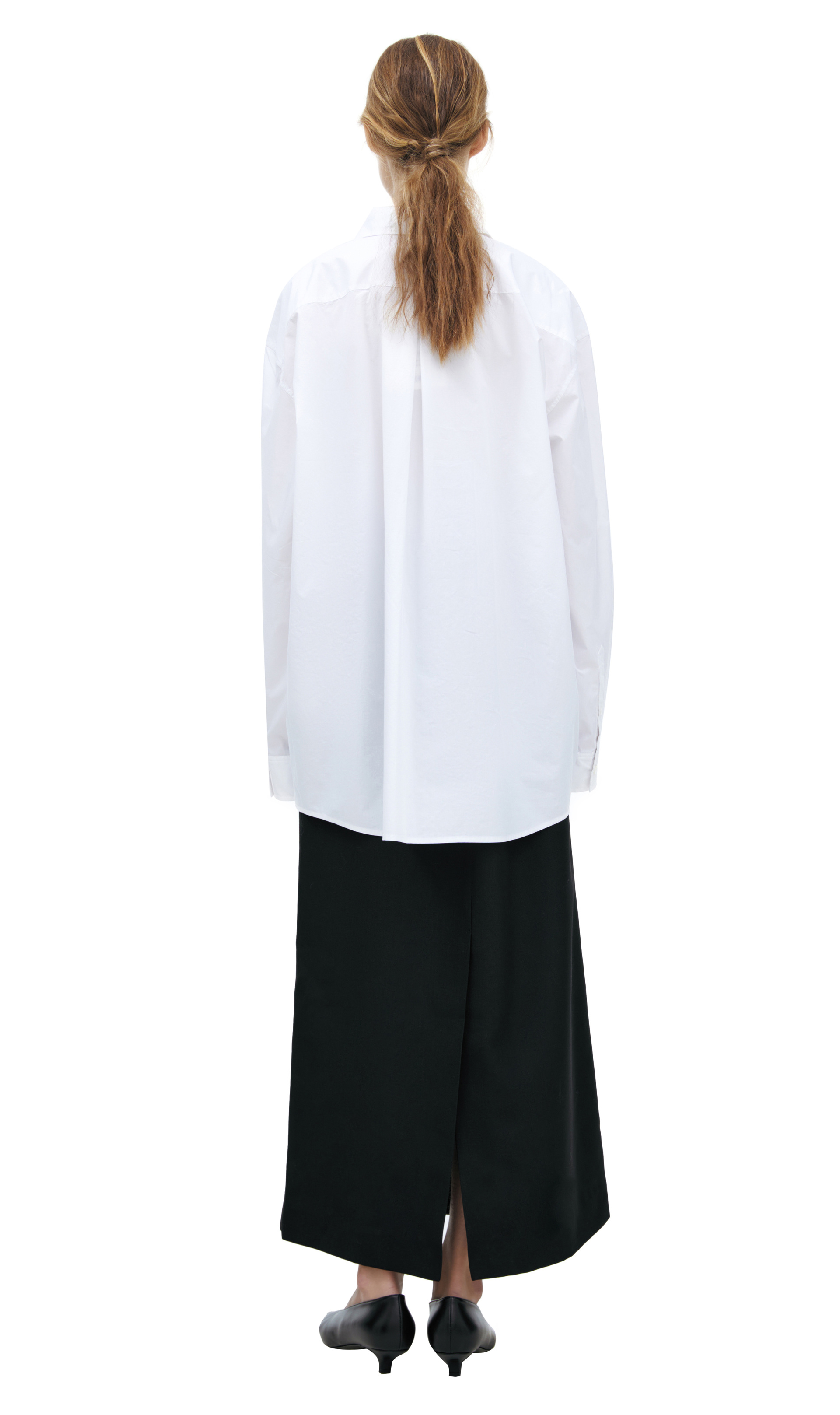 TOTEME Хлопковая рубашка на пуговицах