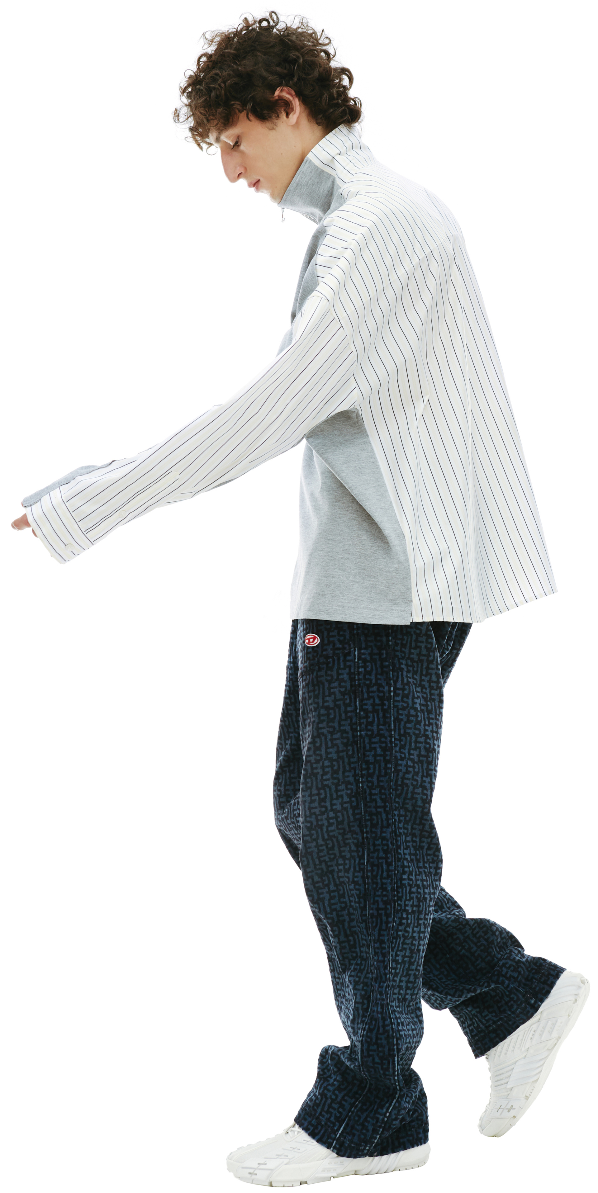 Diesel Лонгслив S-Gander-A с высоким воротником