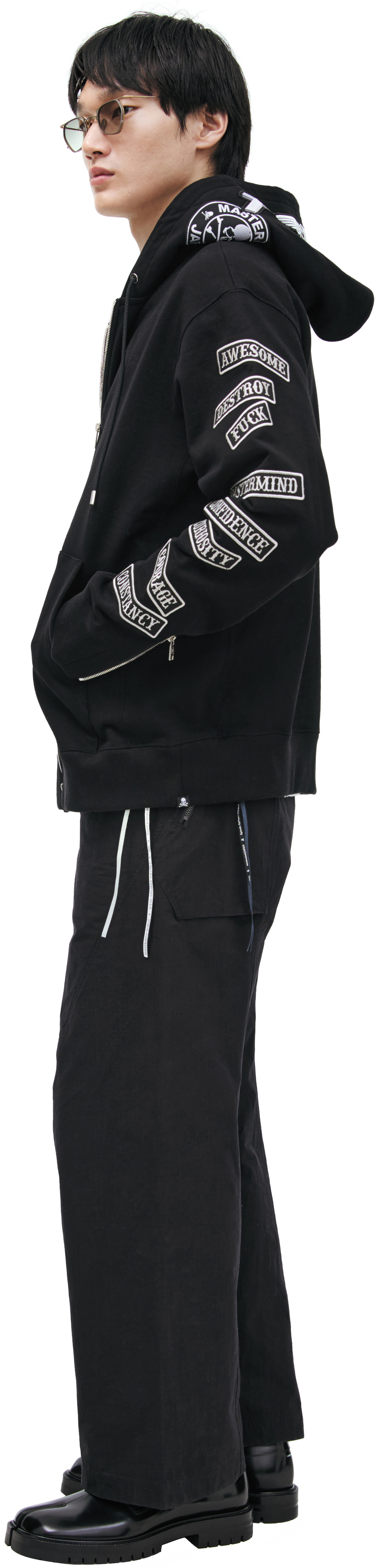 Mastermind WORLD Худи с патчами