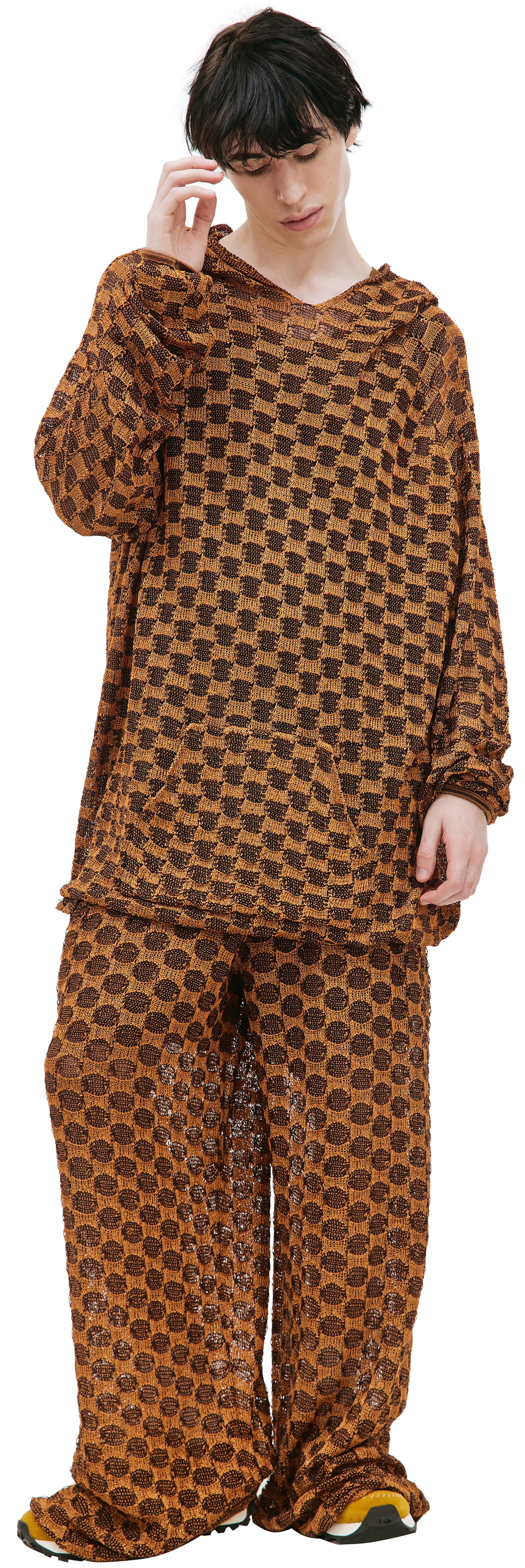 Isa Boulder Вязаное худи с карманом