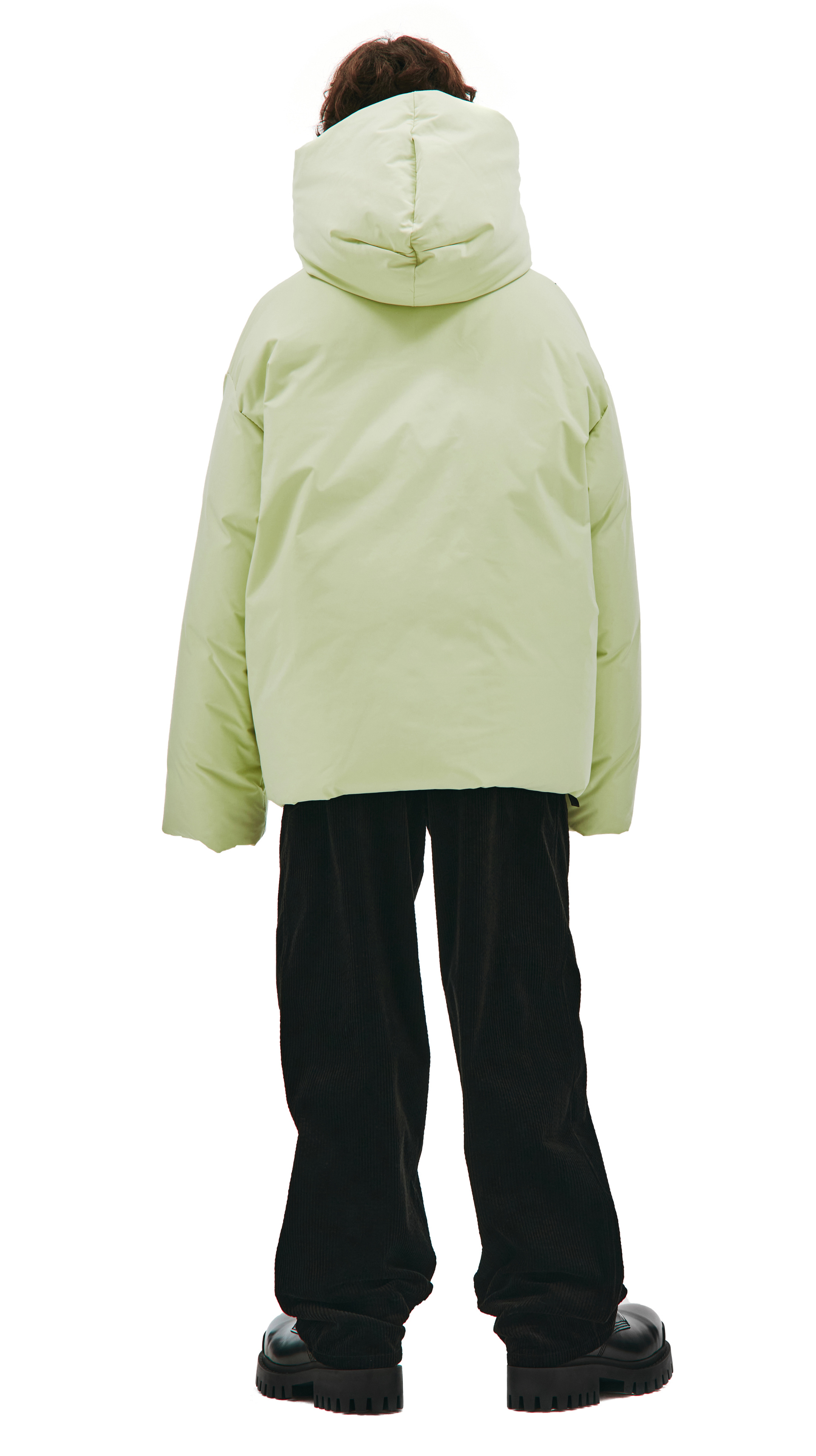 OAMC Лимонный пуховик с капюшоном