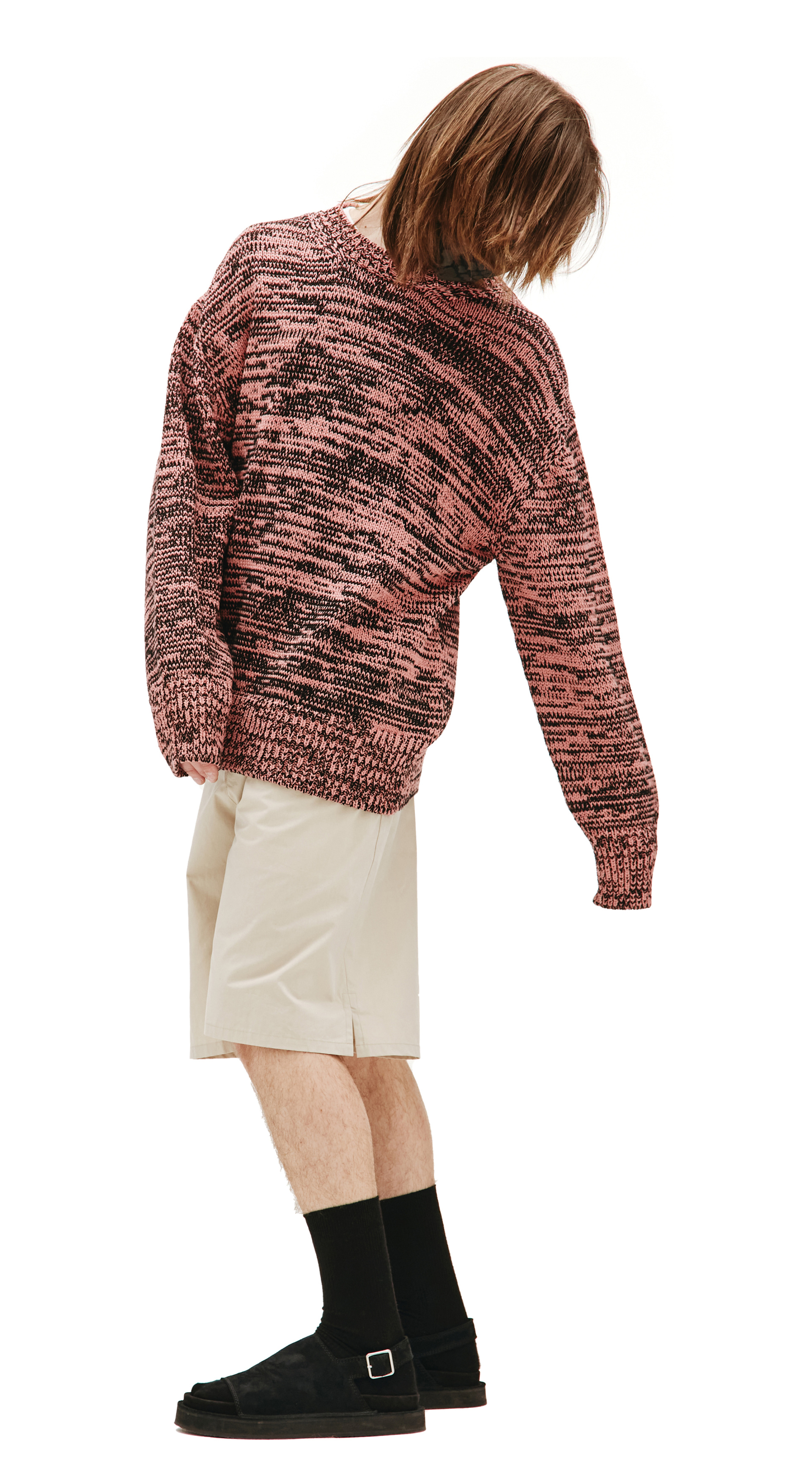 OAMC Свитер в крупную вязку с патчем