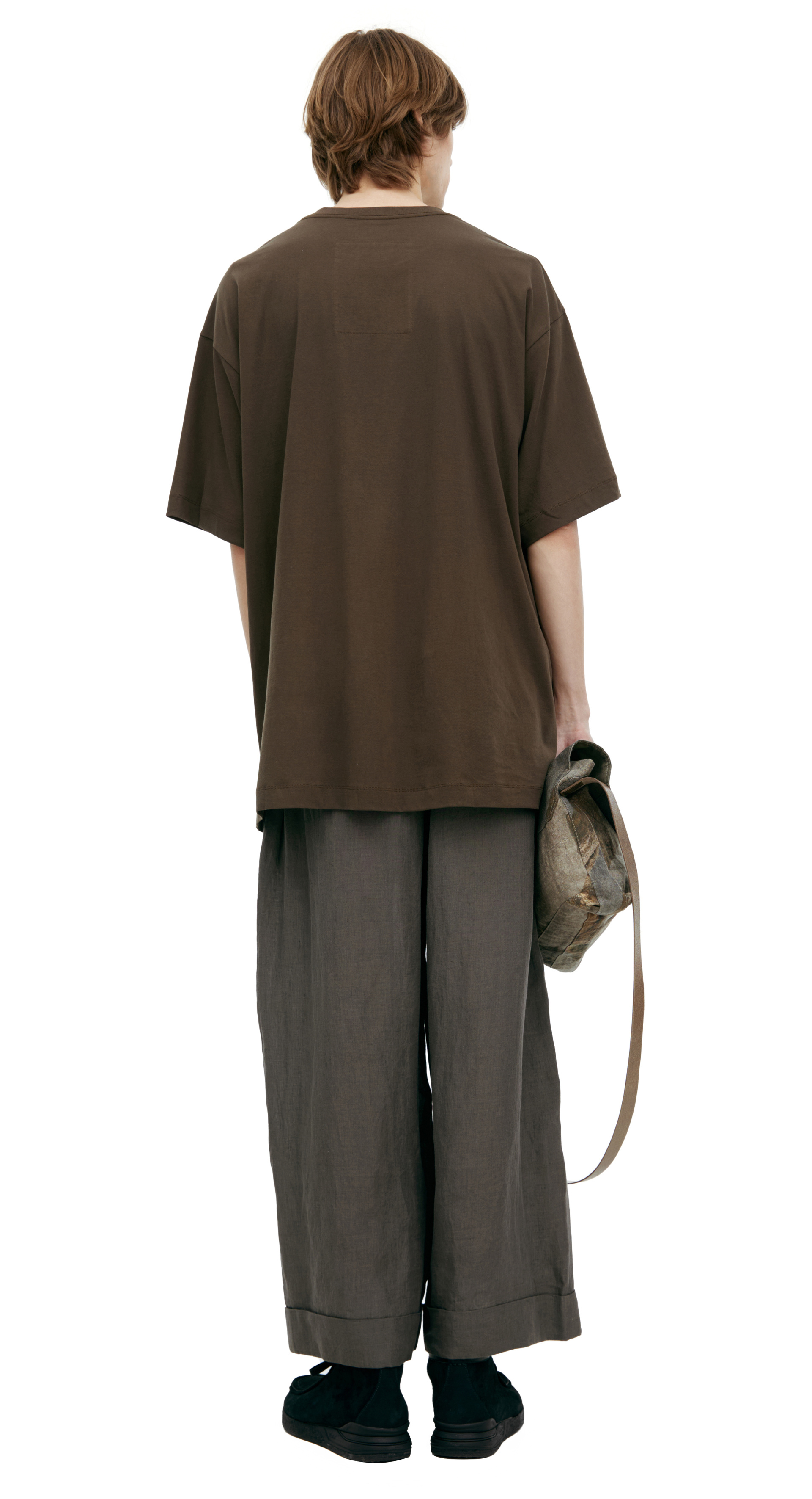 Ziggy Chen Оверсайз футболка с принтом