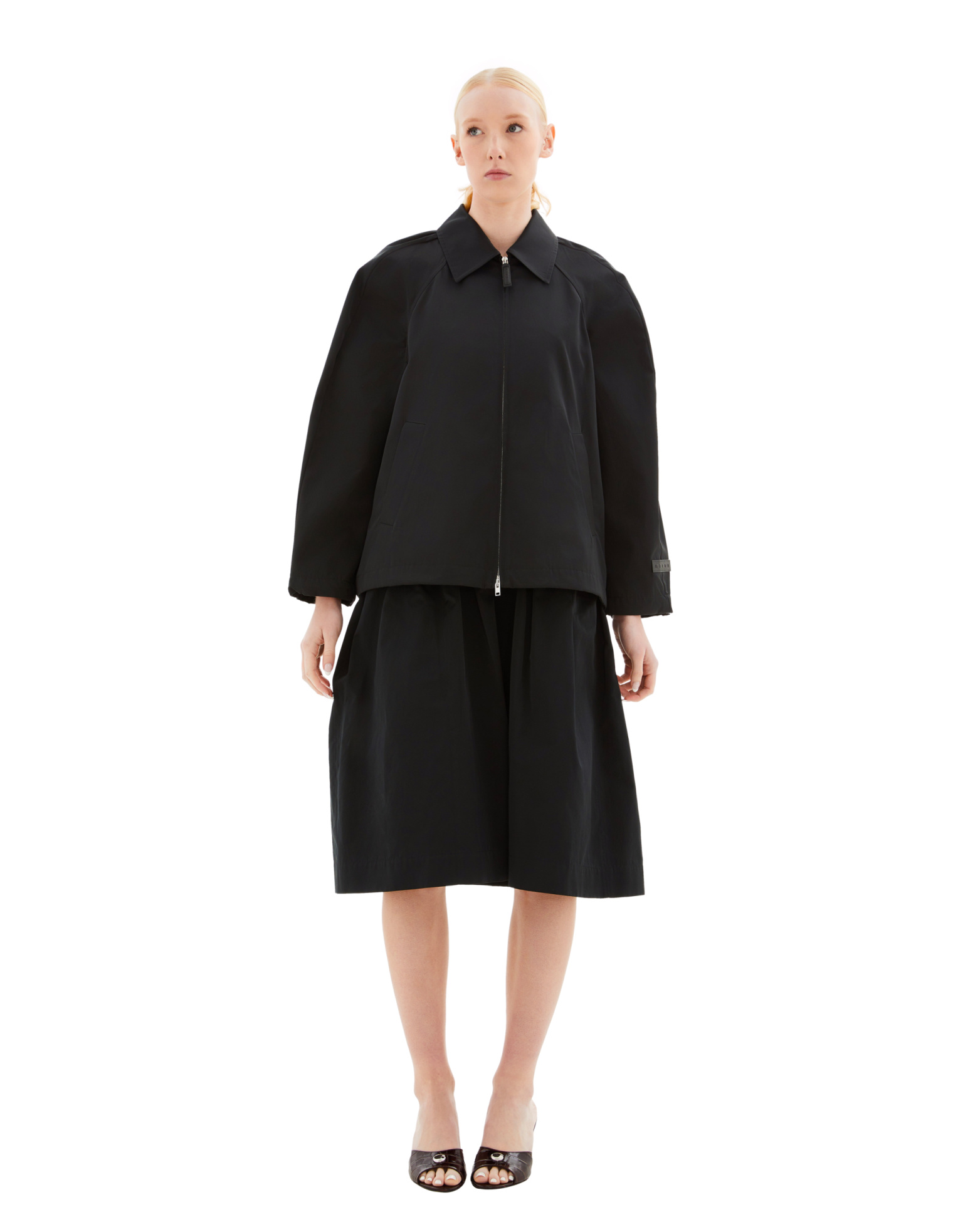 Marni Черная куртка на молнии