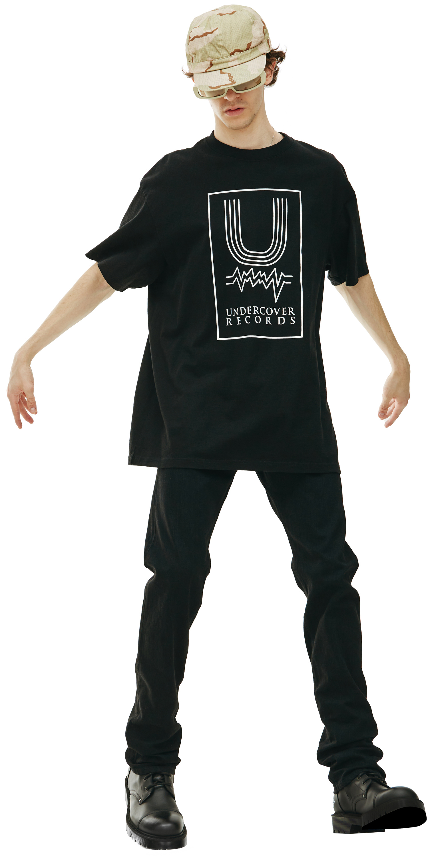 Undercover Черная футболка Undercover Records