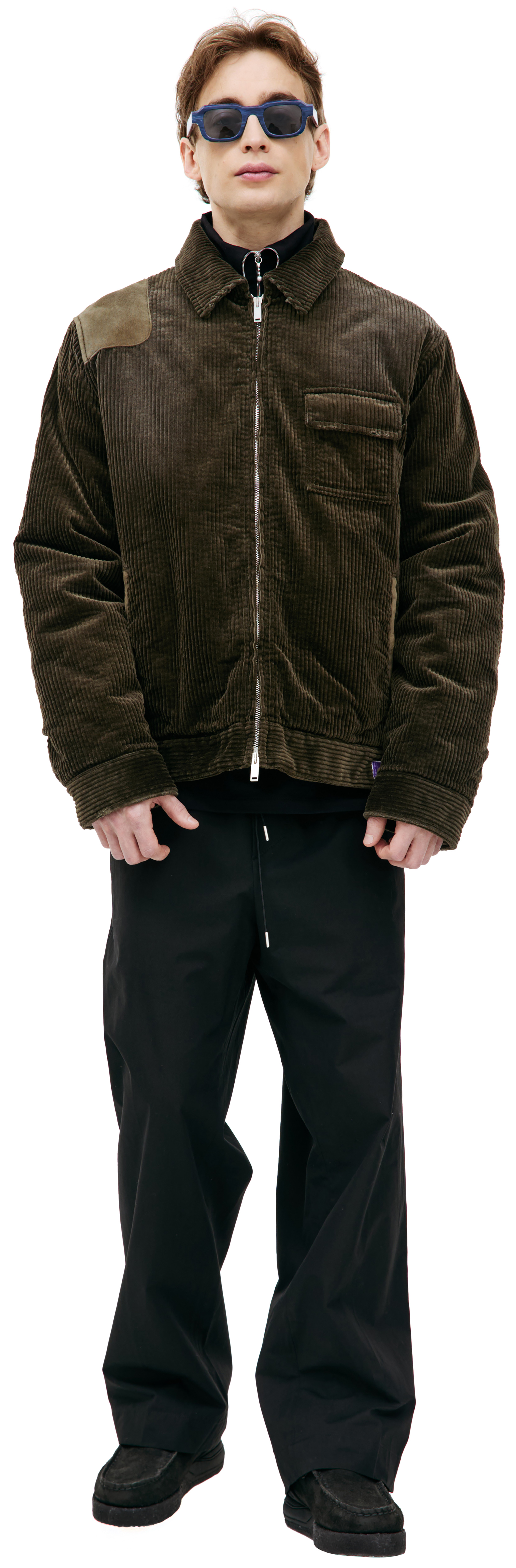 Golden Goose Вельветовая куртка на молнии